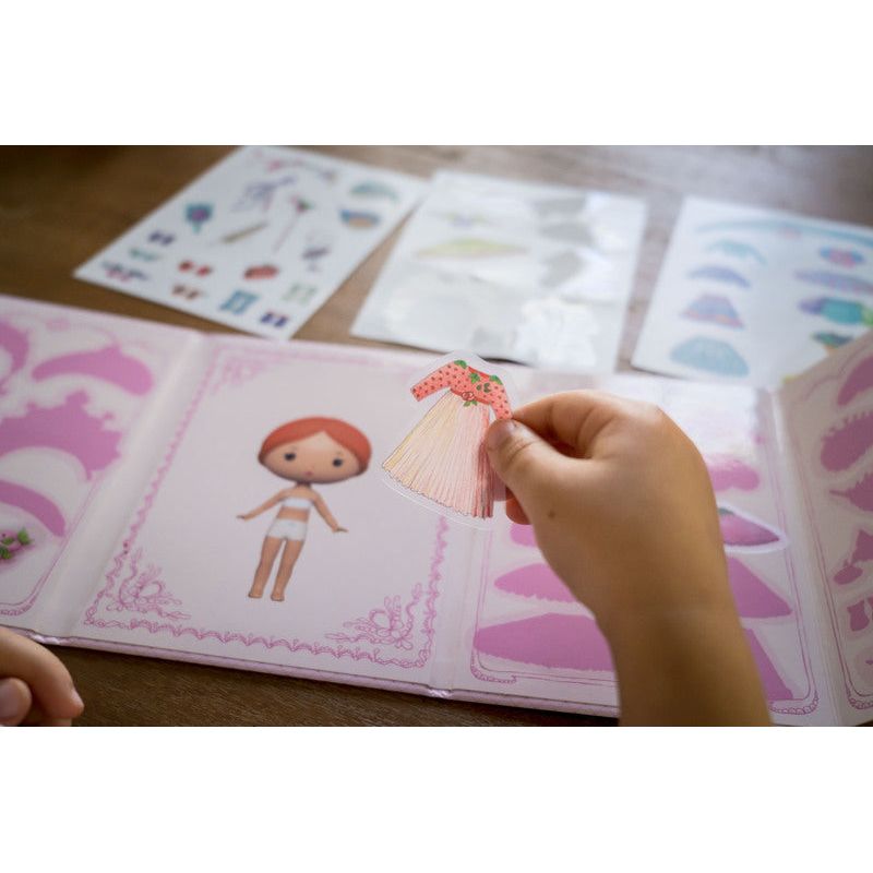 Miss Lilyruby Tinyly Removable Stickers Set