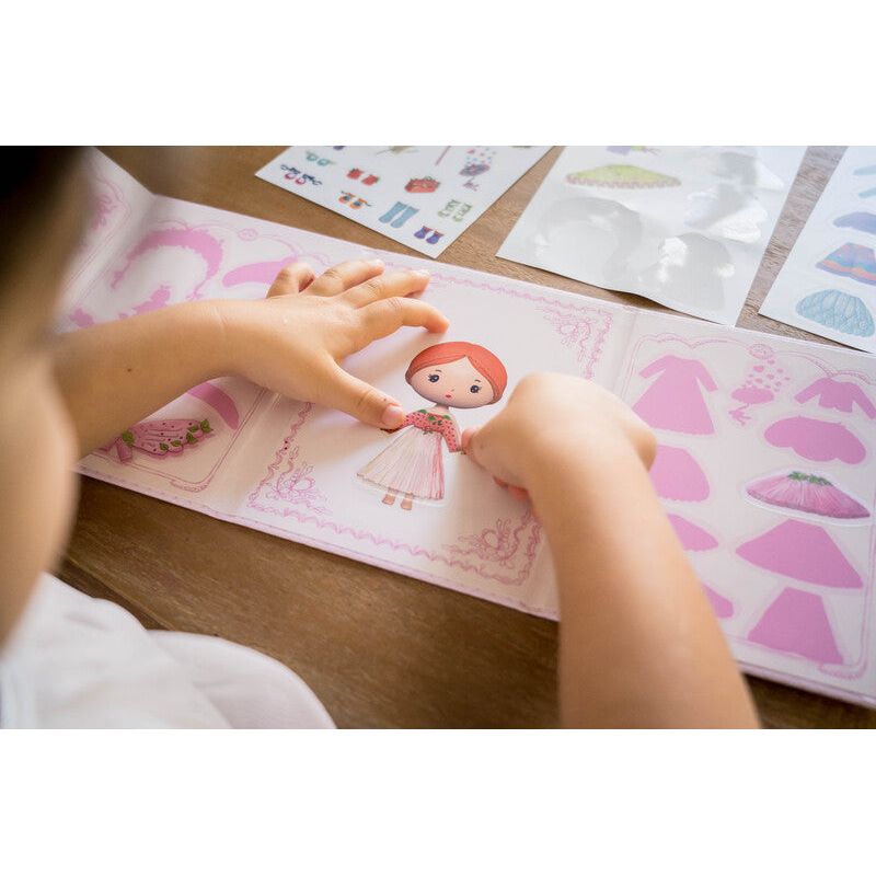 Miss Lilyruby Tinyly Removable Stickers Set