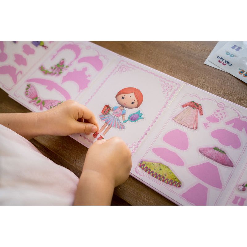 Miss Lilyruby Tinyly Removable Stickers Set