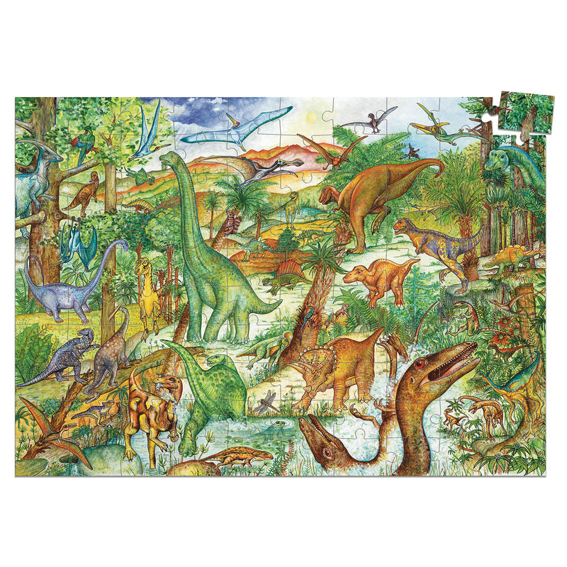 Dinosaurs 100 piece Observation Puzzle & Booklet
