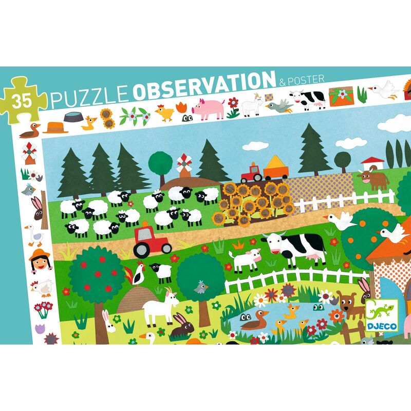 The Farm 35pc Observation Puzzle