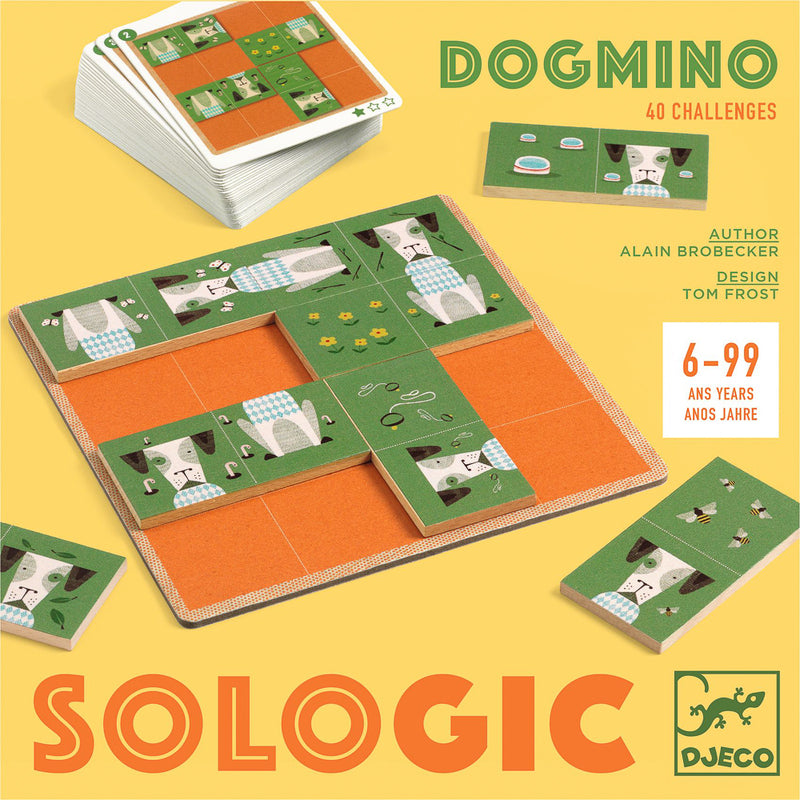 Dogmino Patience Game with 40 challenges