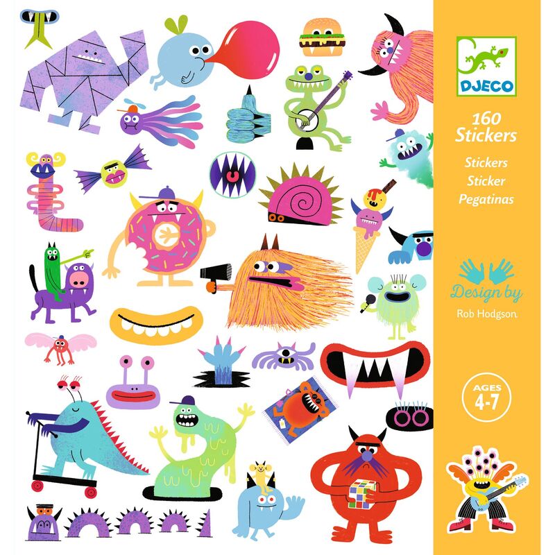 Djeco Sticker - Monster