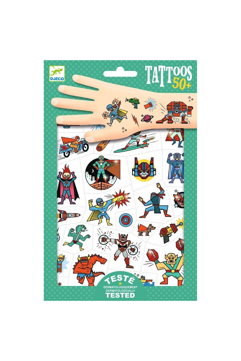 Heroes Vs Villains Tattoos