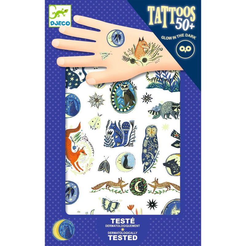 50+ Nighttime Glow in the Dark Tattoos