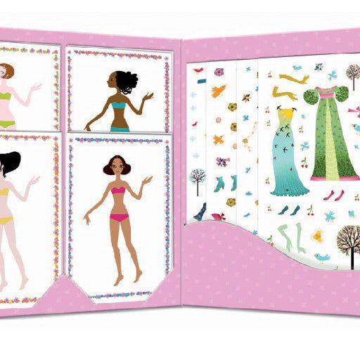 Dresses Through Seasons Stickers And Paper Dolls