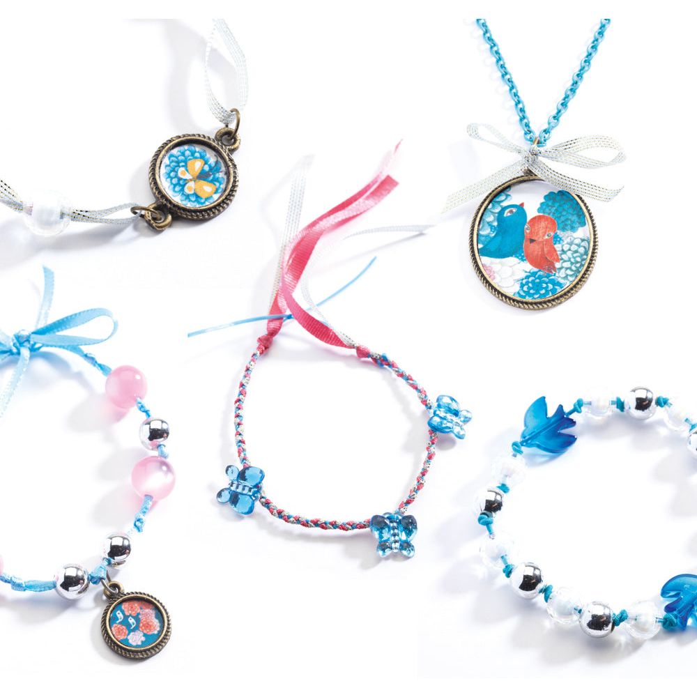 Pearls Birds Beads