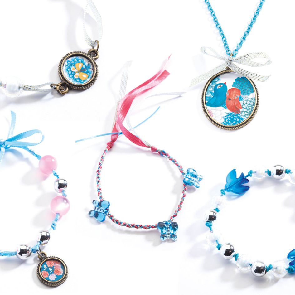 Pearls Birds Beads