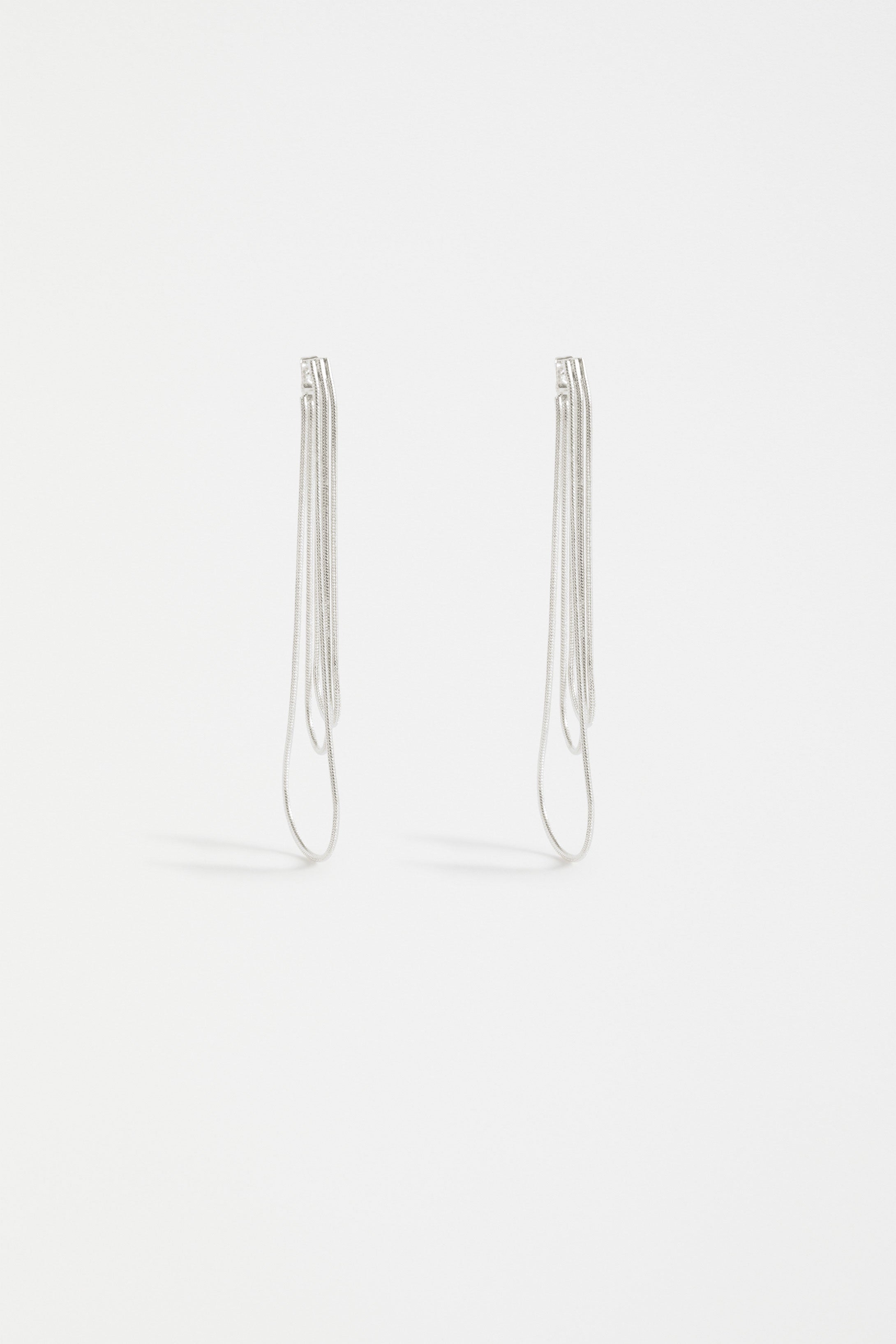 Lans Drop Earring - Silver