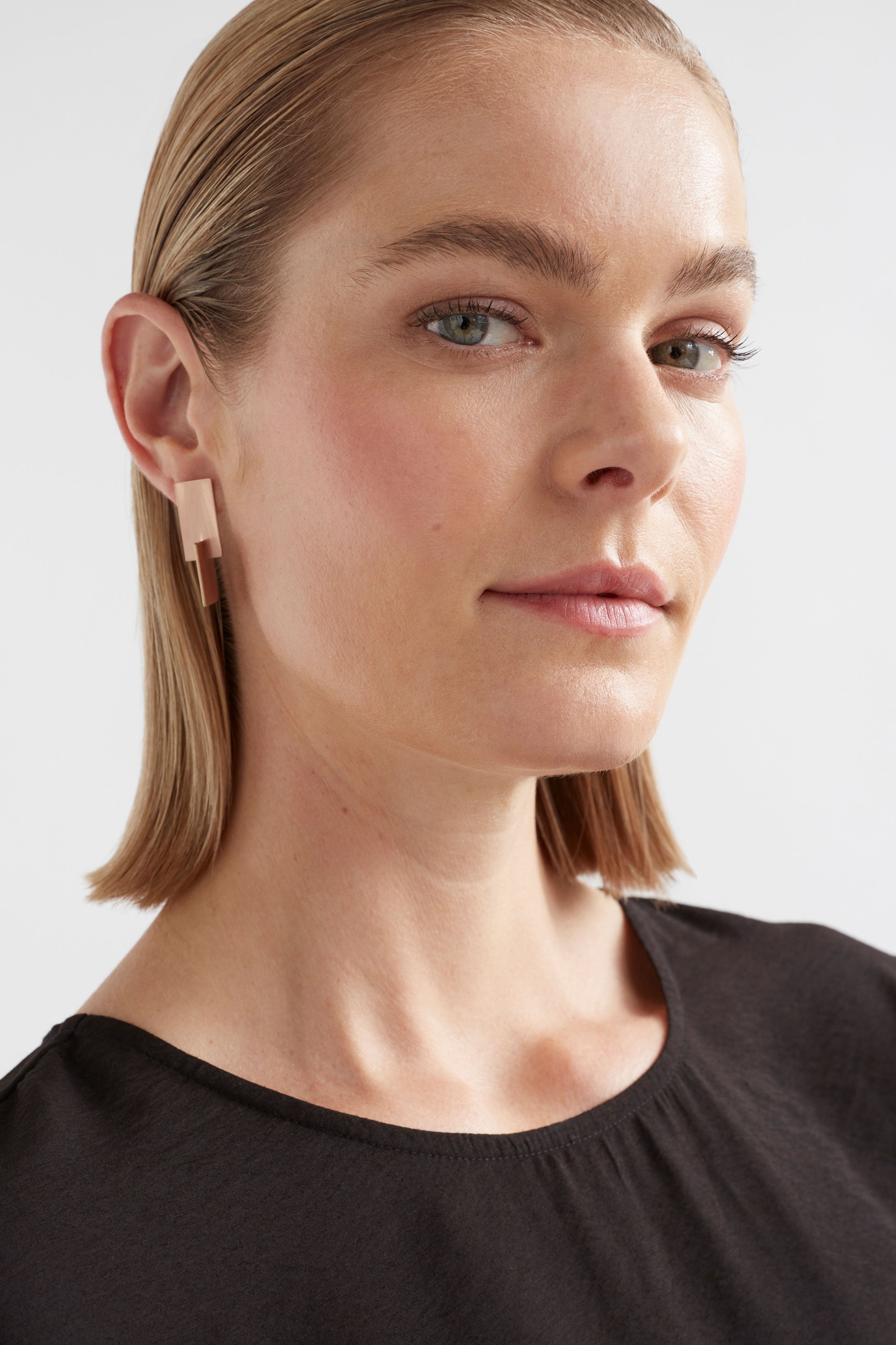 Staas Drop Earring - Rose Gold