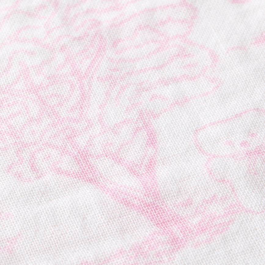 Flatout Bear Muslin Wrap - Rose