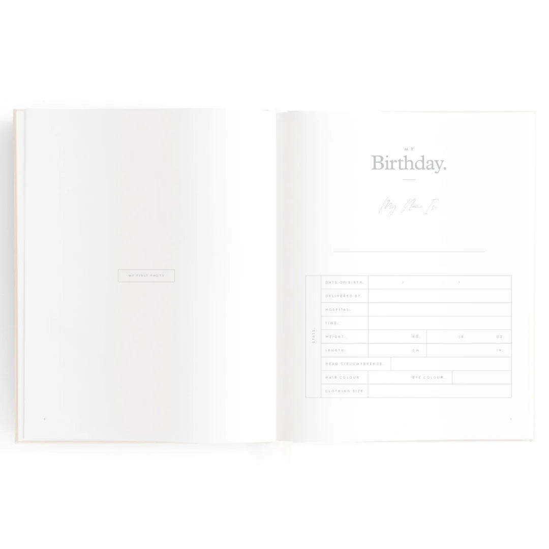 Baby Book - Buttermilk