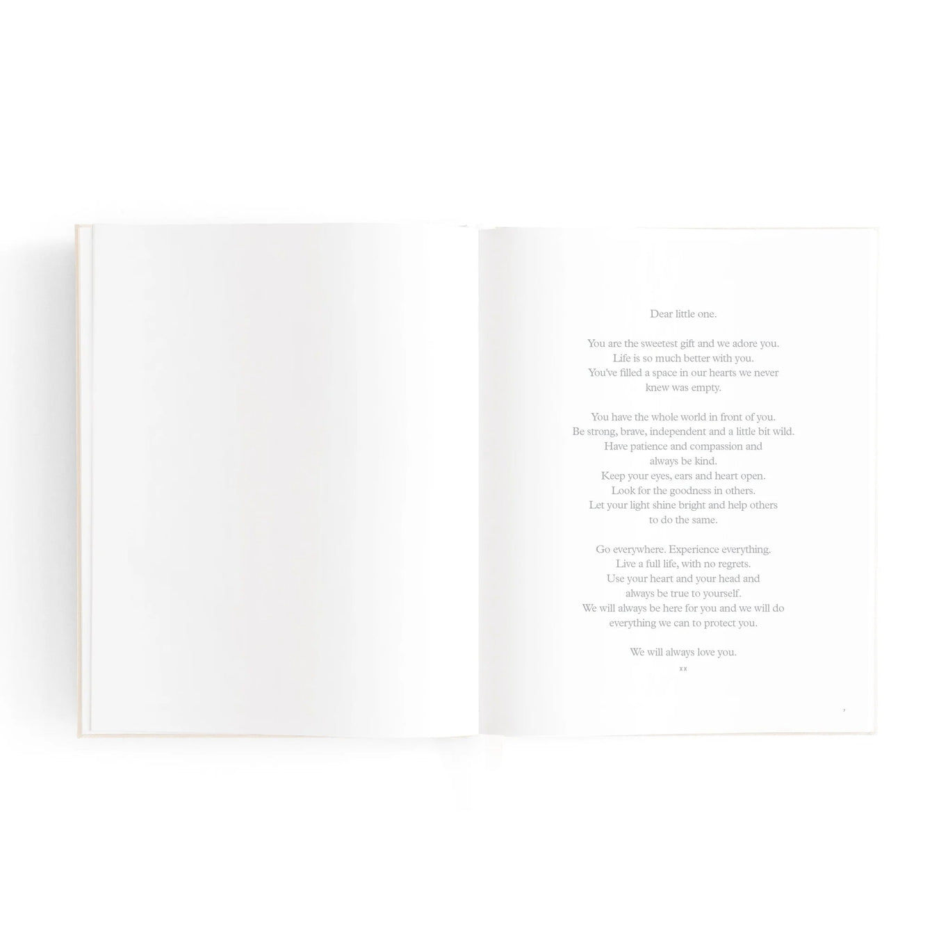 Mini Baby Book - Oatmeal