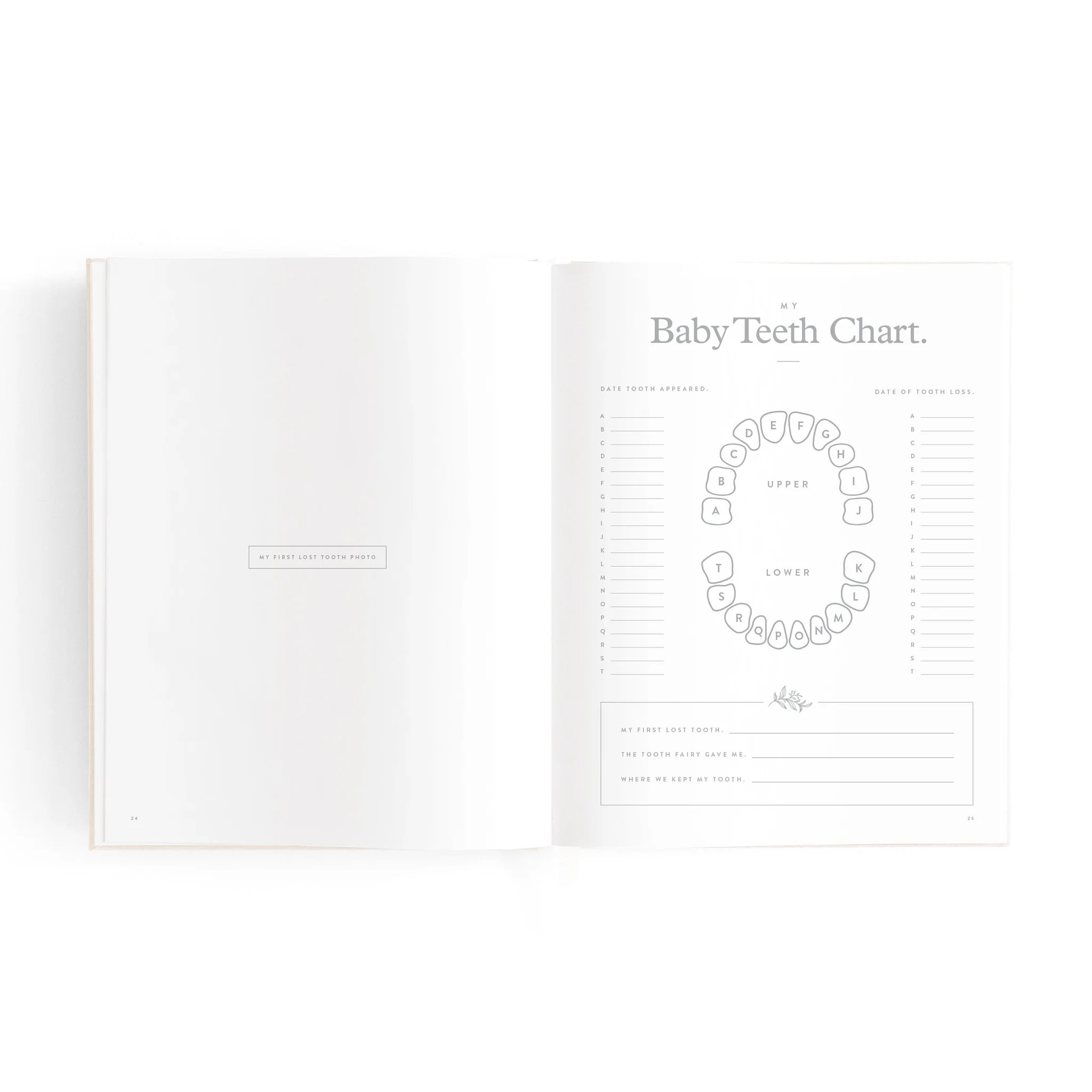 Mini Baby Book - Oatmeal
