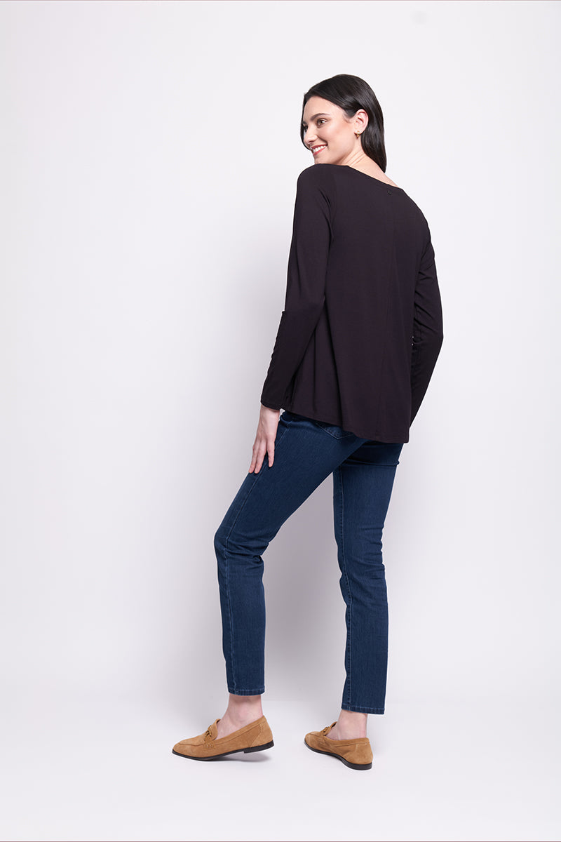 EWE-NIQUE TOP - NAVY