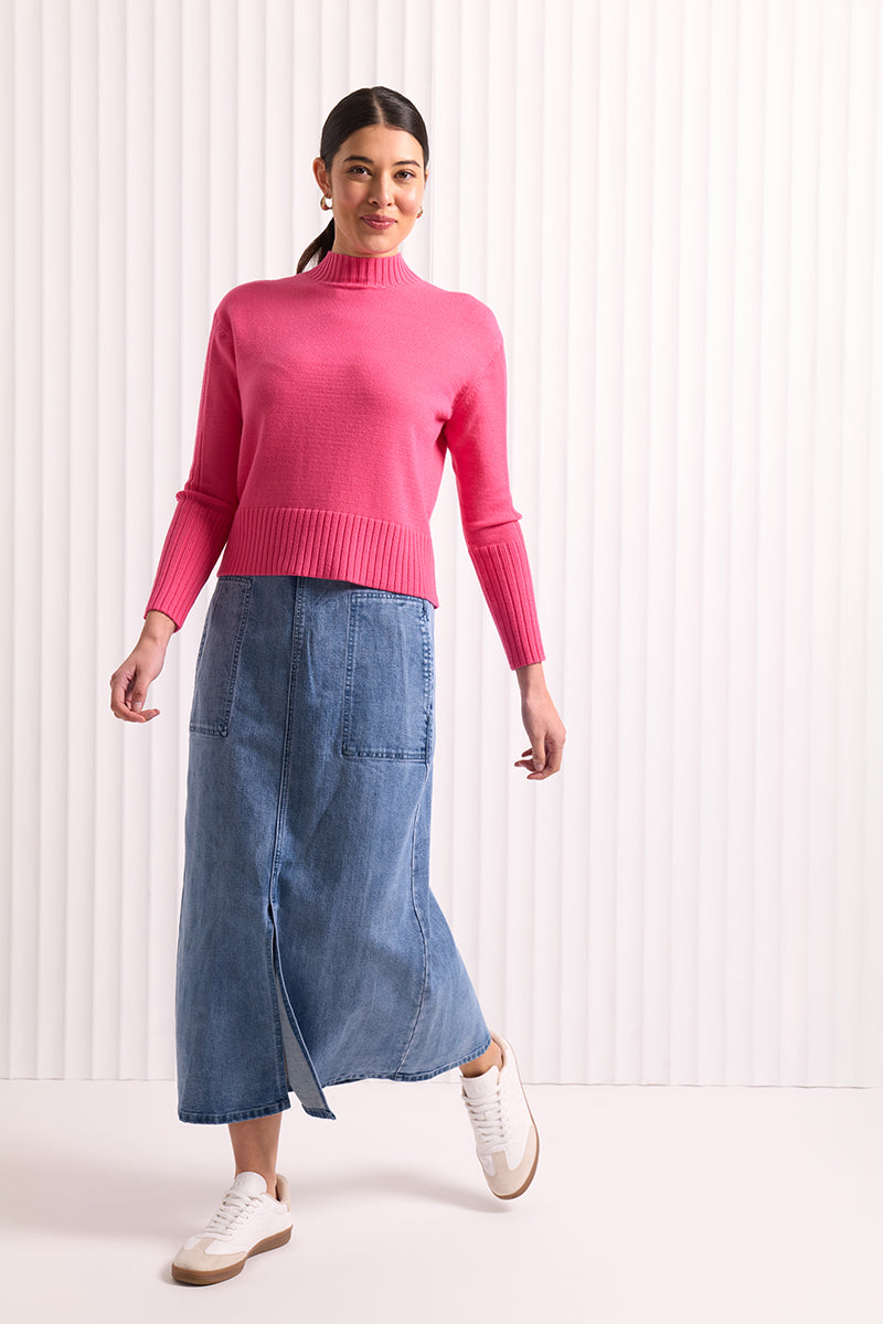 JEAN & TONIC SKIRT - Vintage Wash