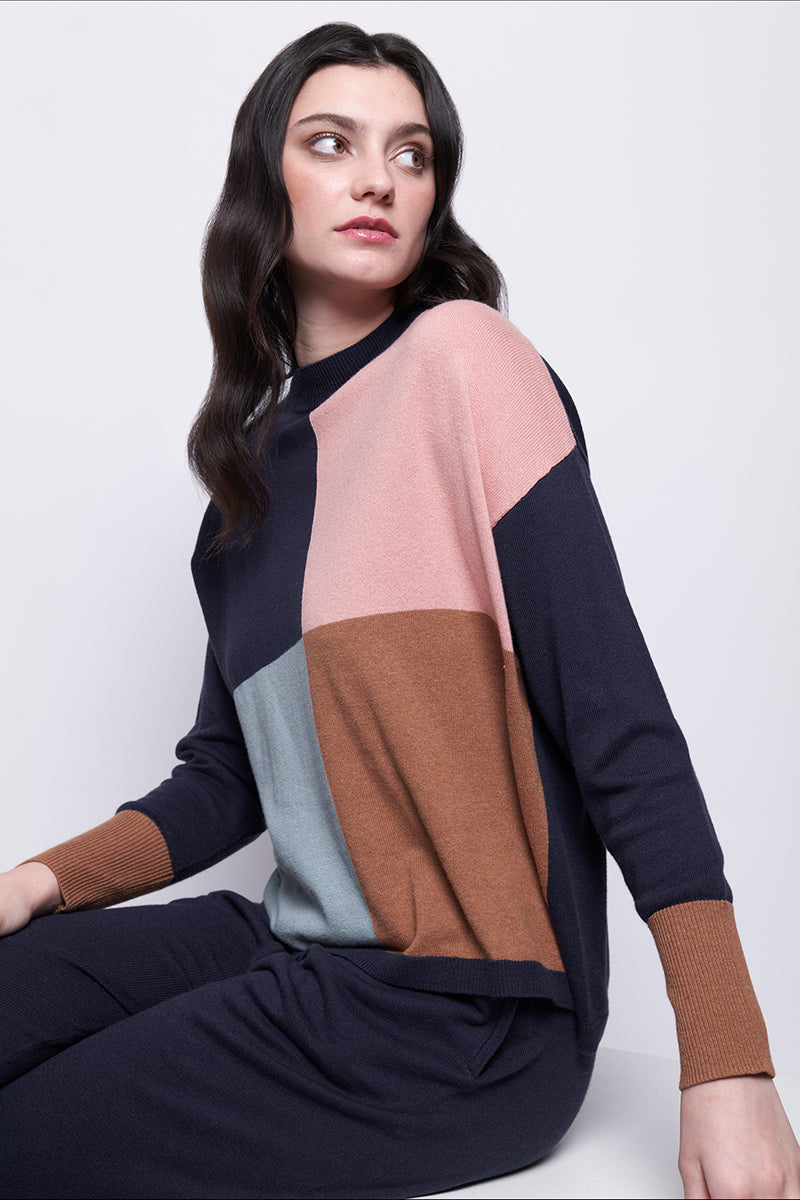 LOOKING SHARP SWEATER - Midnight Mix
