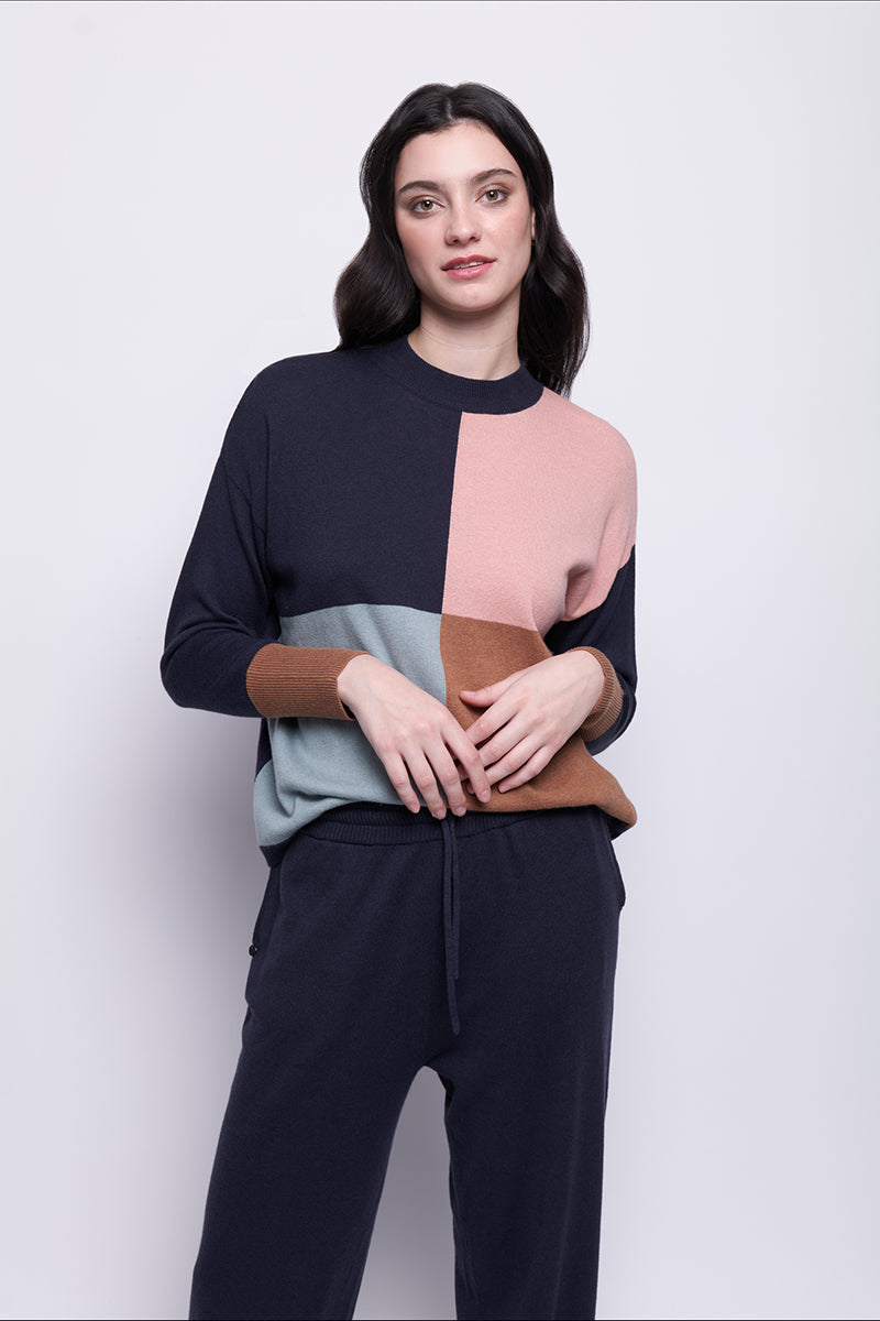 LOOKING SHARP SWEATER - Midnight Mix