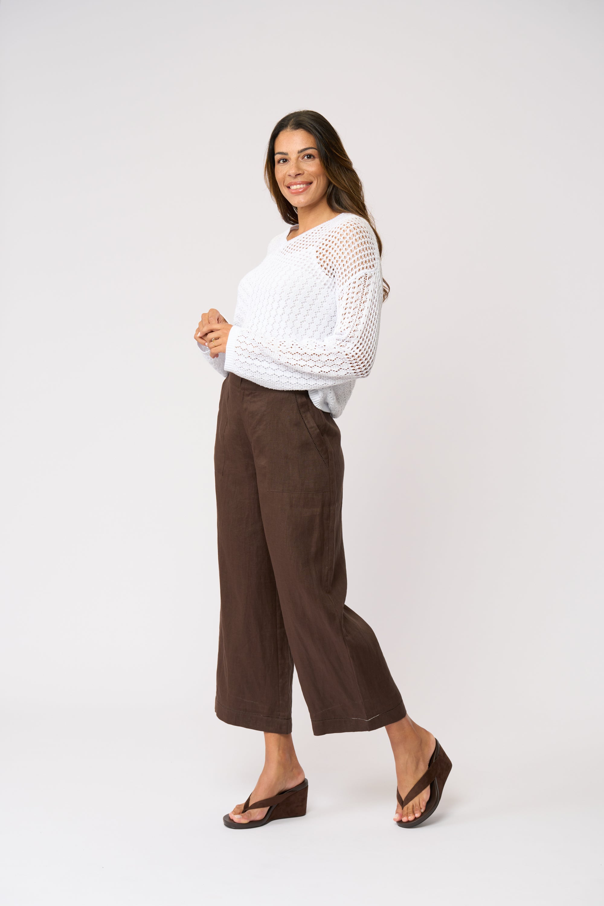 TOP RANK PANT - Cocoa