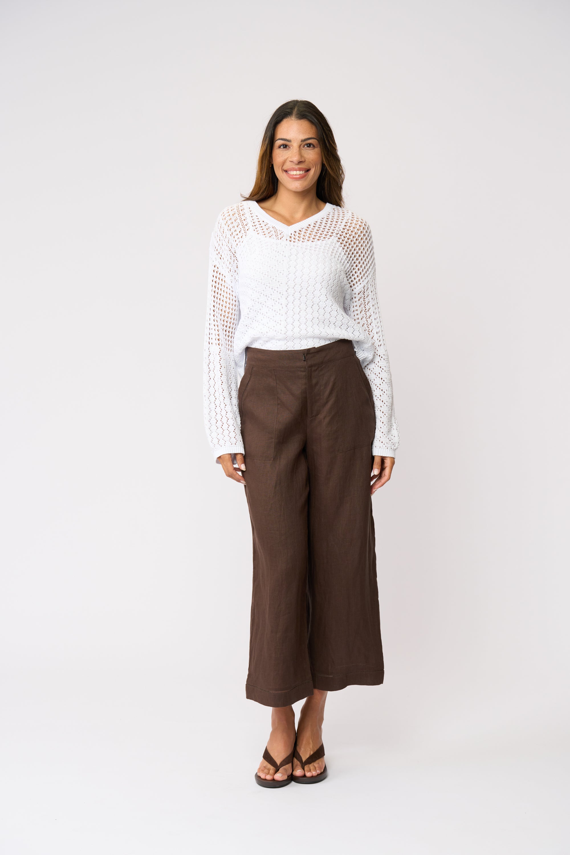 TOP RANK PANT - Cocoa