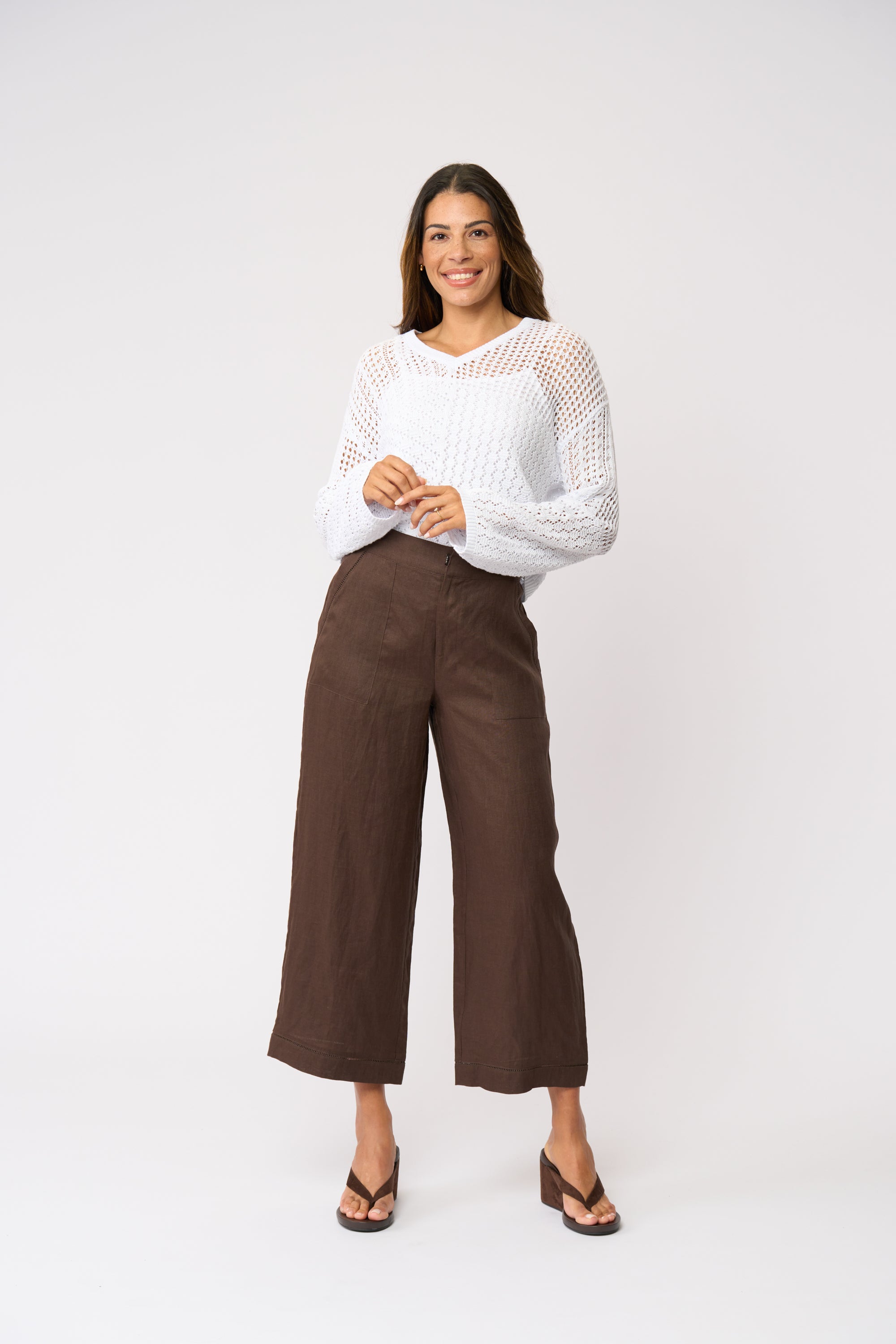 TOP RANK PANT - Cocoa
