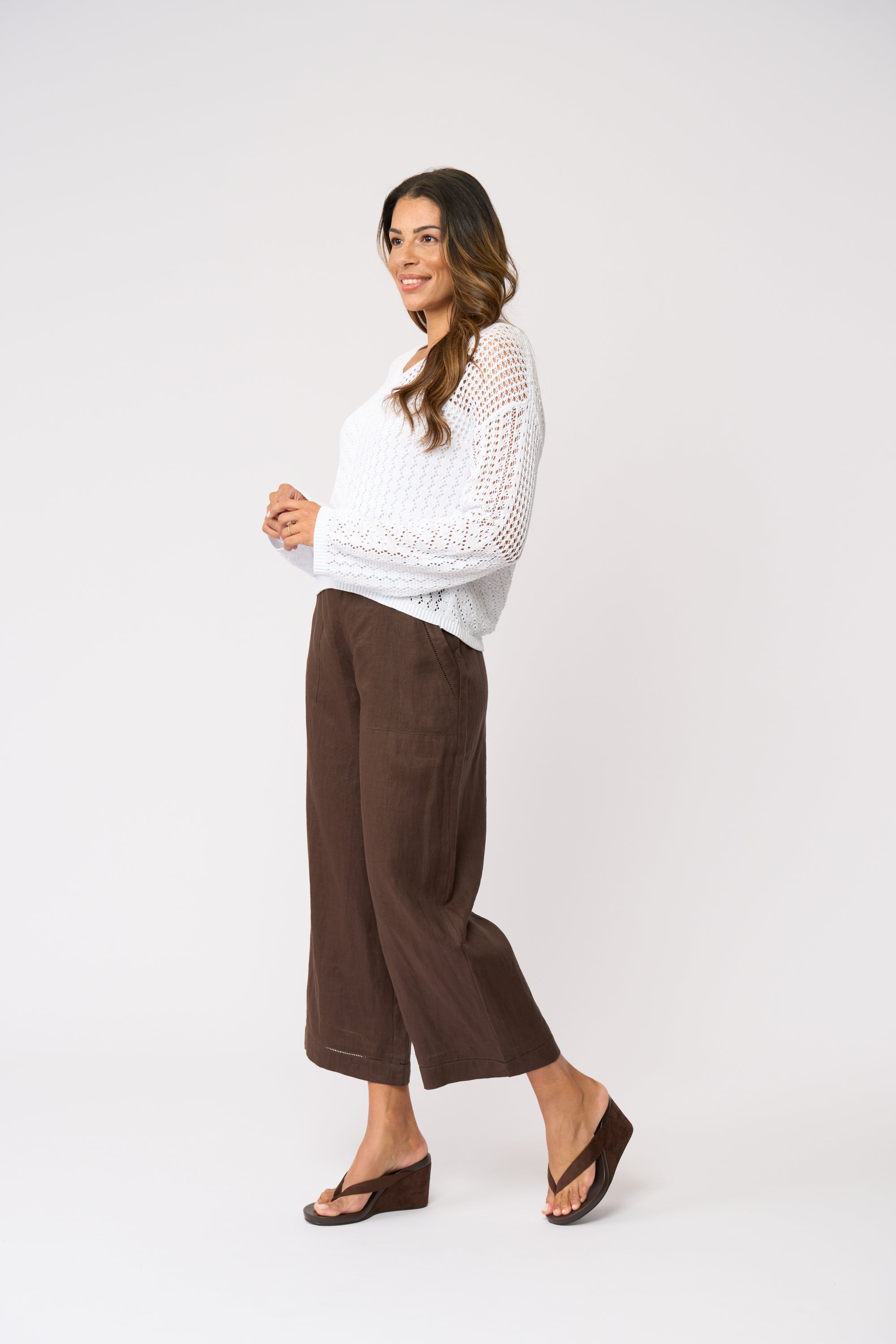 TOP RANK PANT - Cocoa