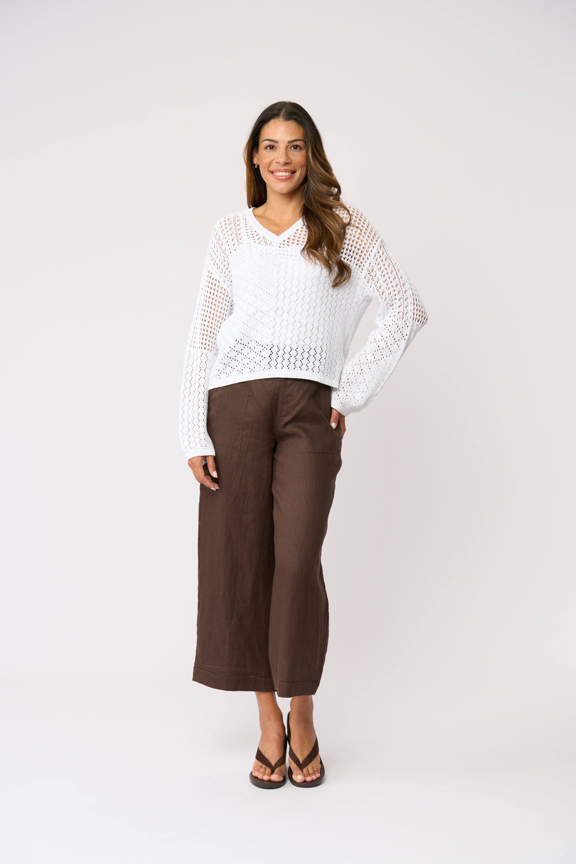 TOP RANK PANT - Cocoa