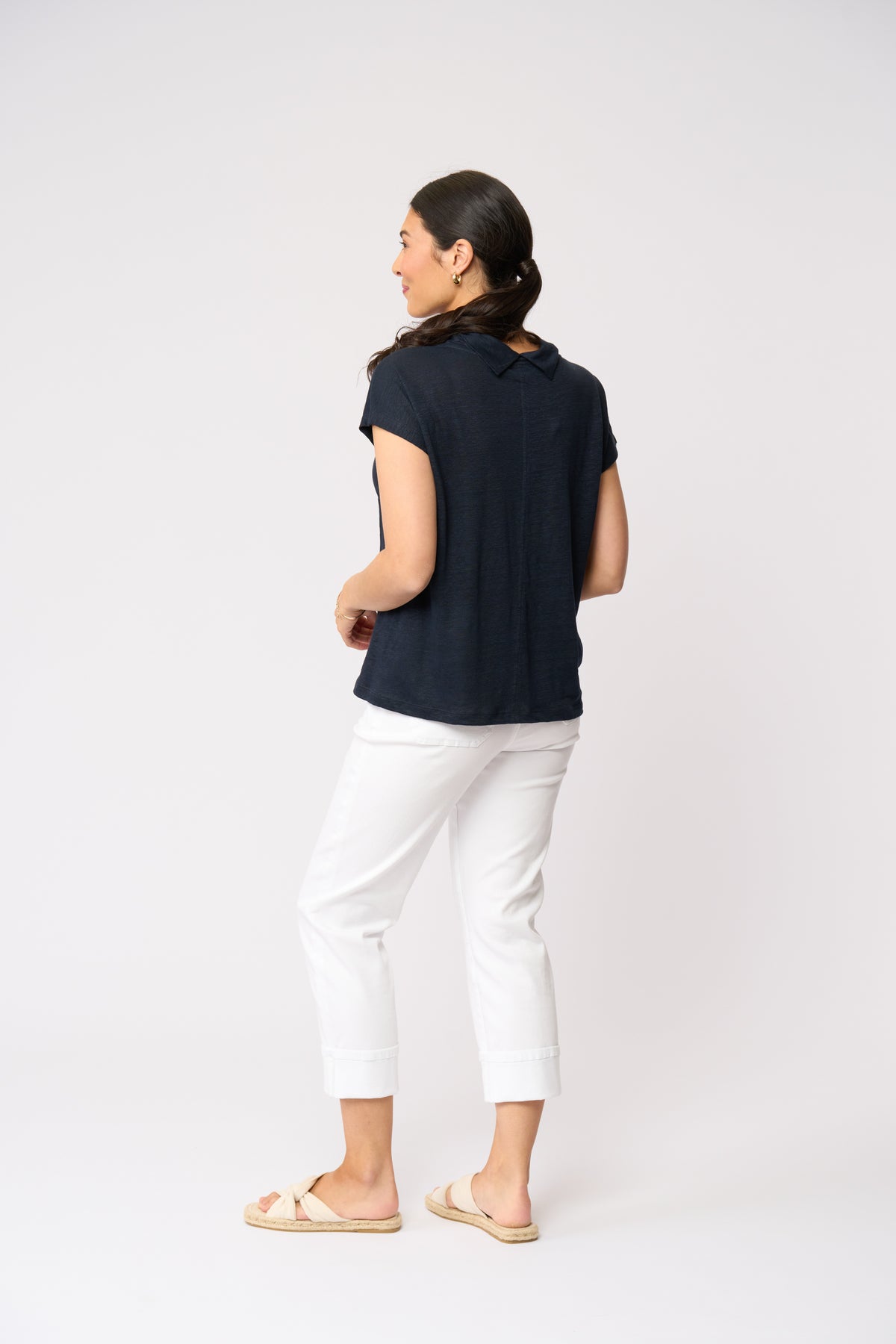 GLOW WITH THE FLOW TOP - Navy