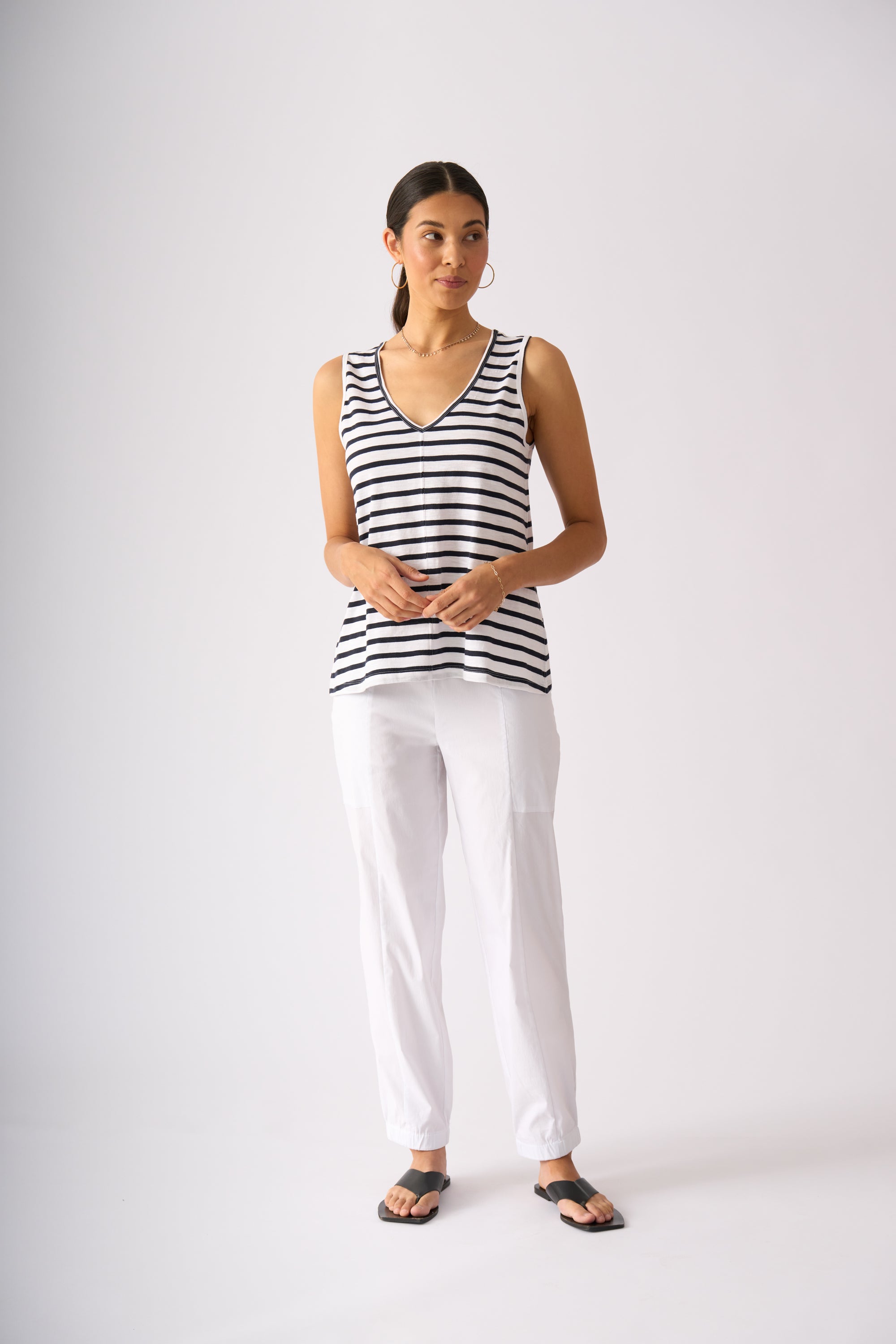 TANKED UP TANK - Breton Stripe