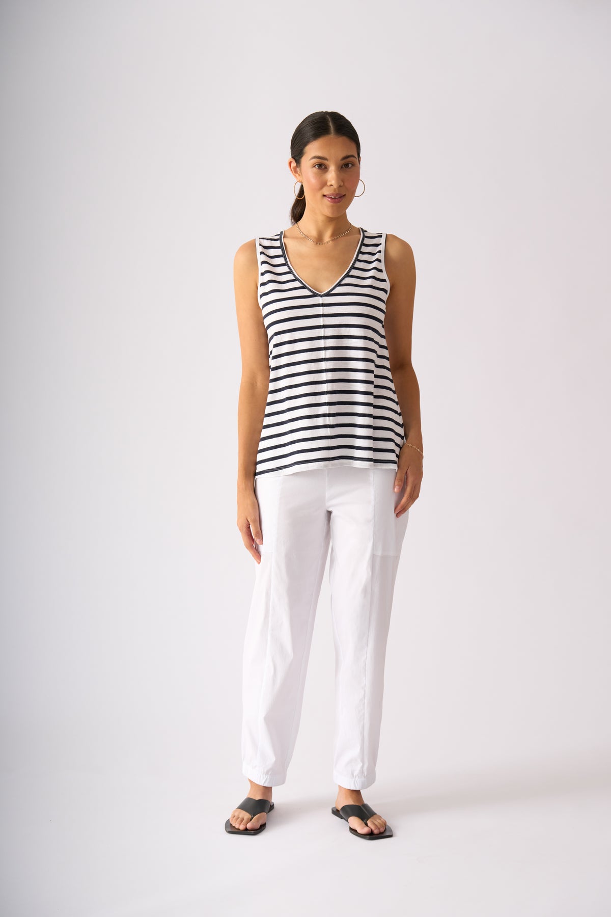 TANKED UP TANK - Breton Stripe