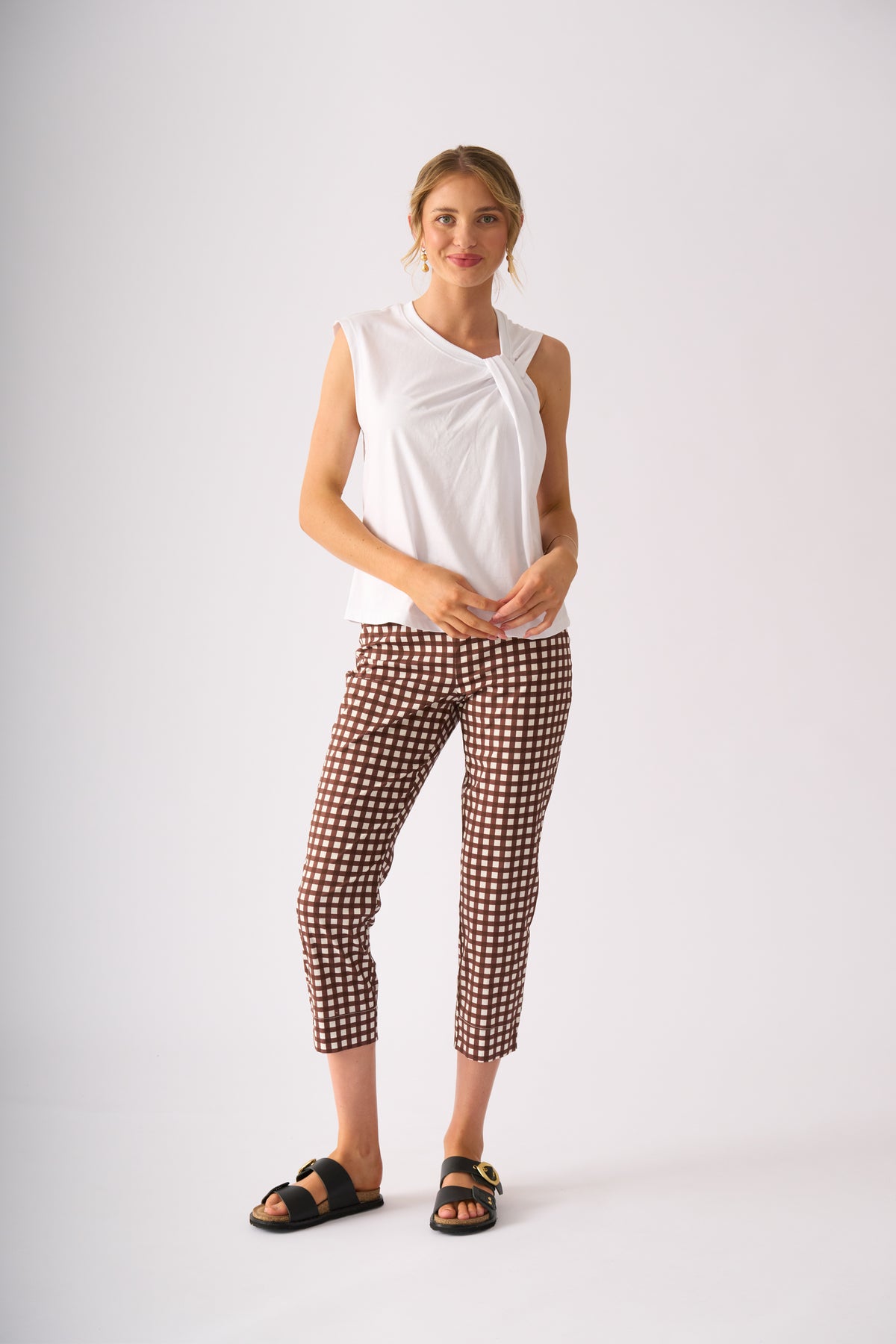 TOP KNOTCH TOP - White