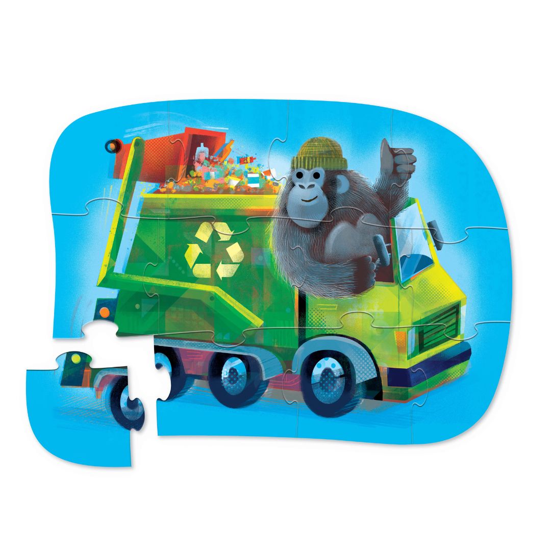 Mini Puzzle - go gorilla