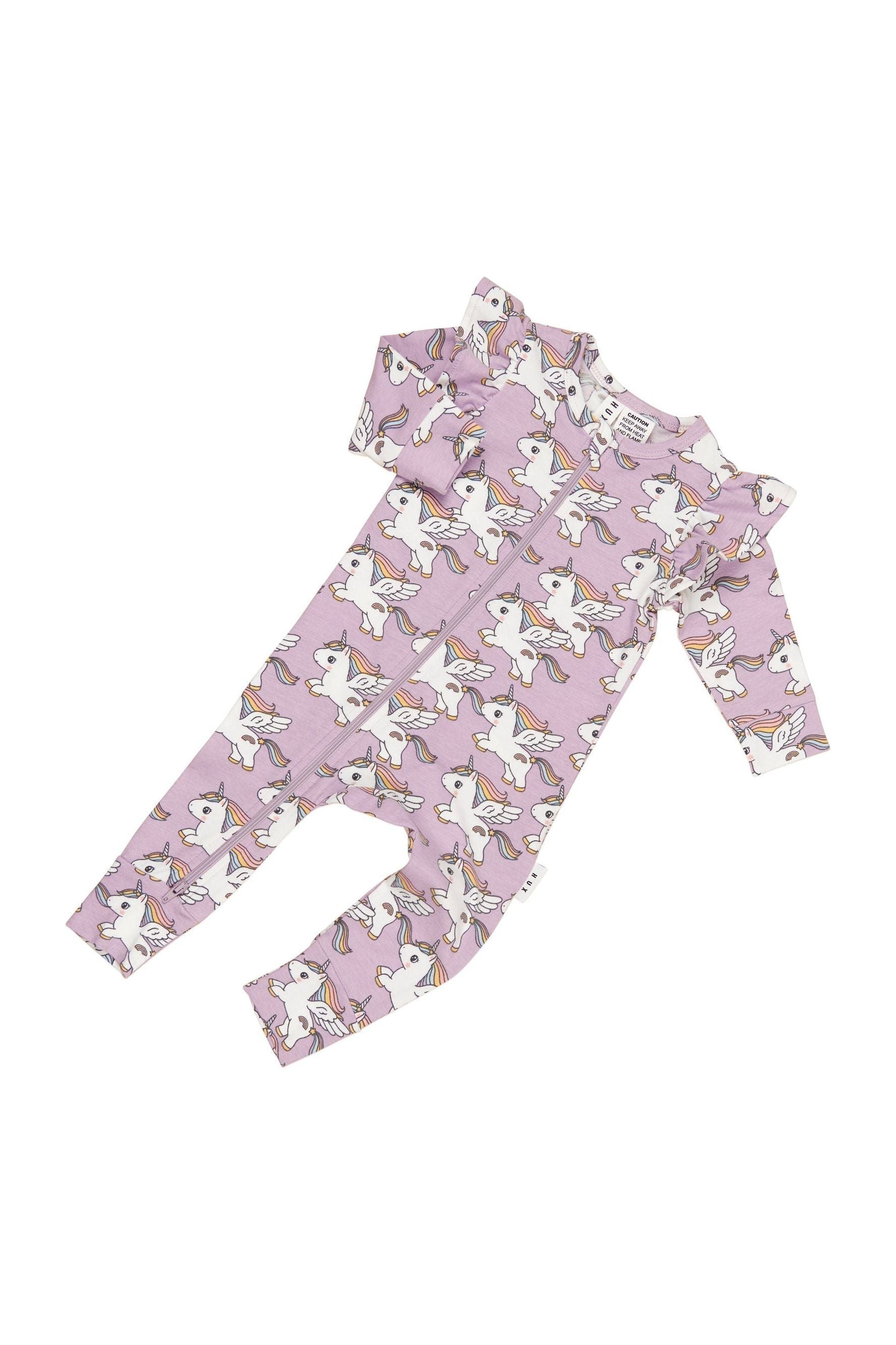 MAGICAL UNICORN FRILL ROMPER