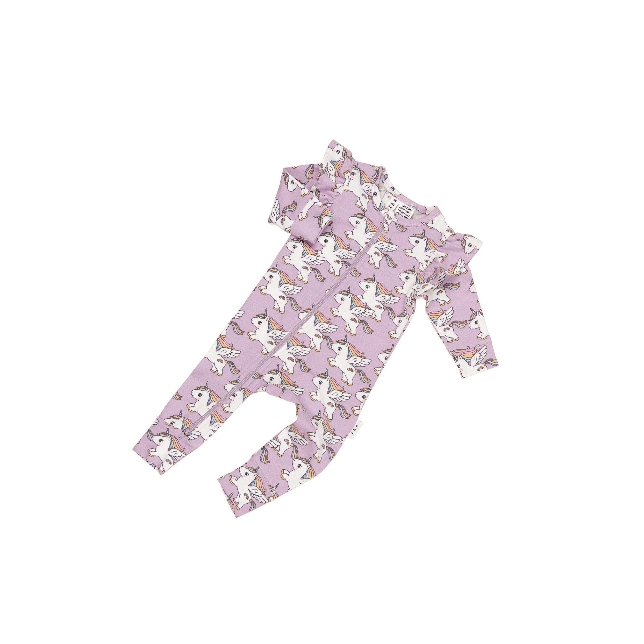 MAGICAL UNICORN FRILL ROMPER