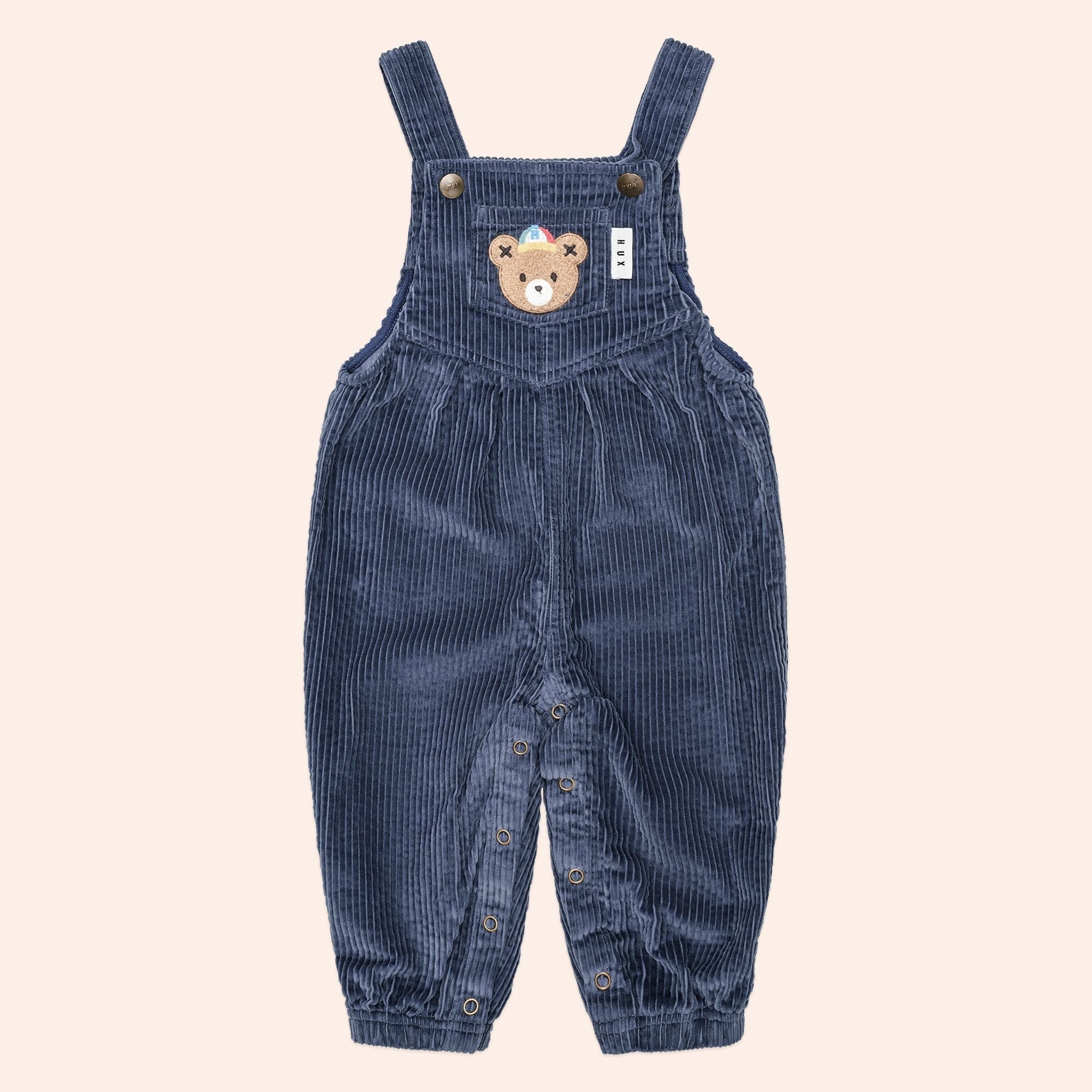 MIDNIGHT CORD OVERALLS
