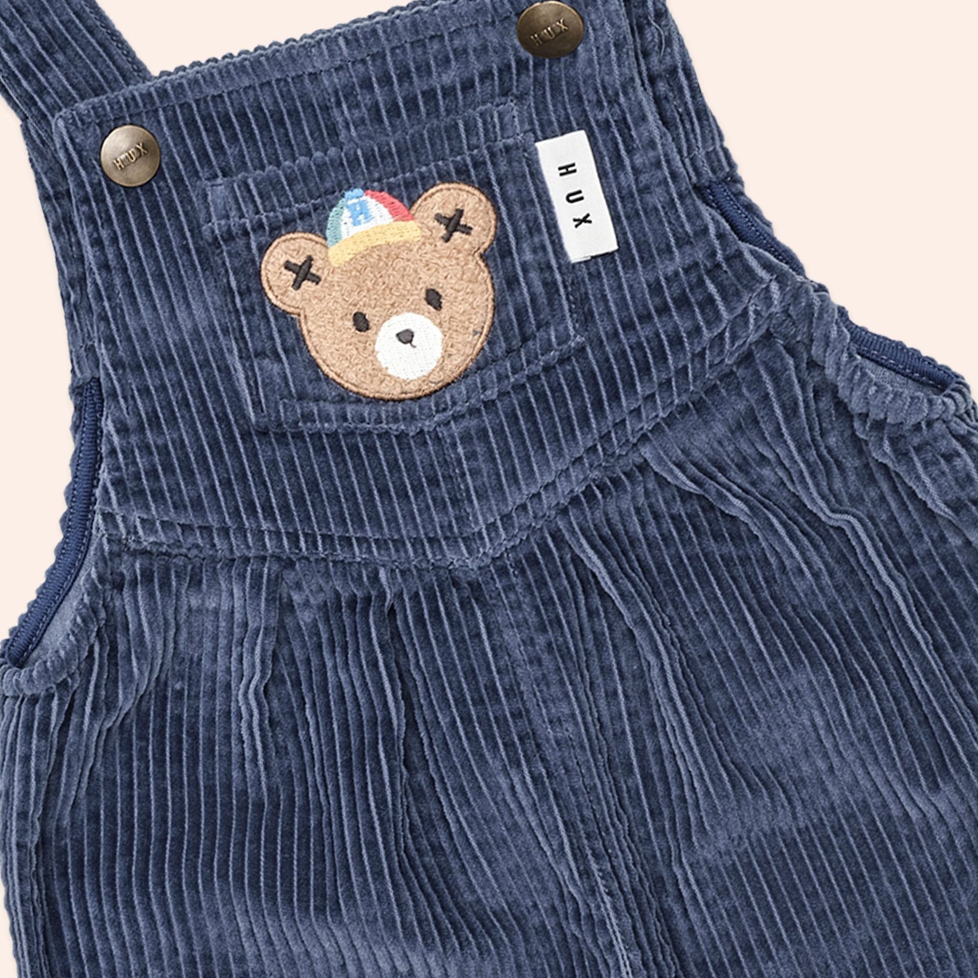 MIDNIGHT CORD OVERALLS
