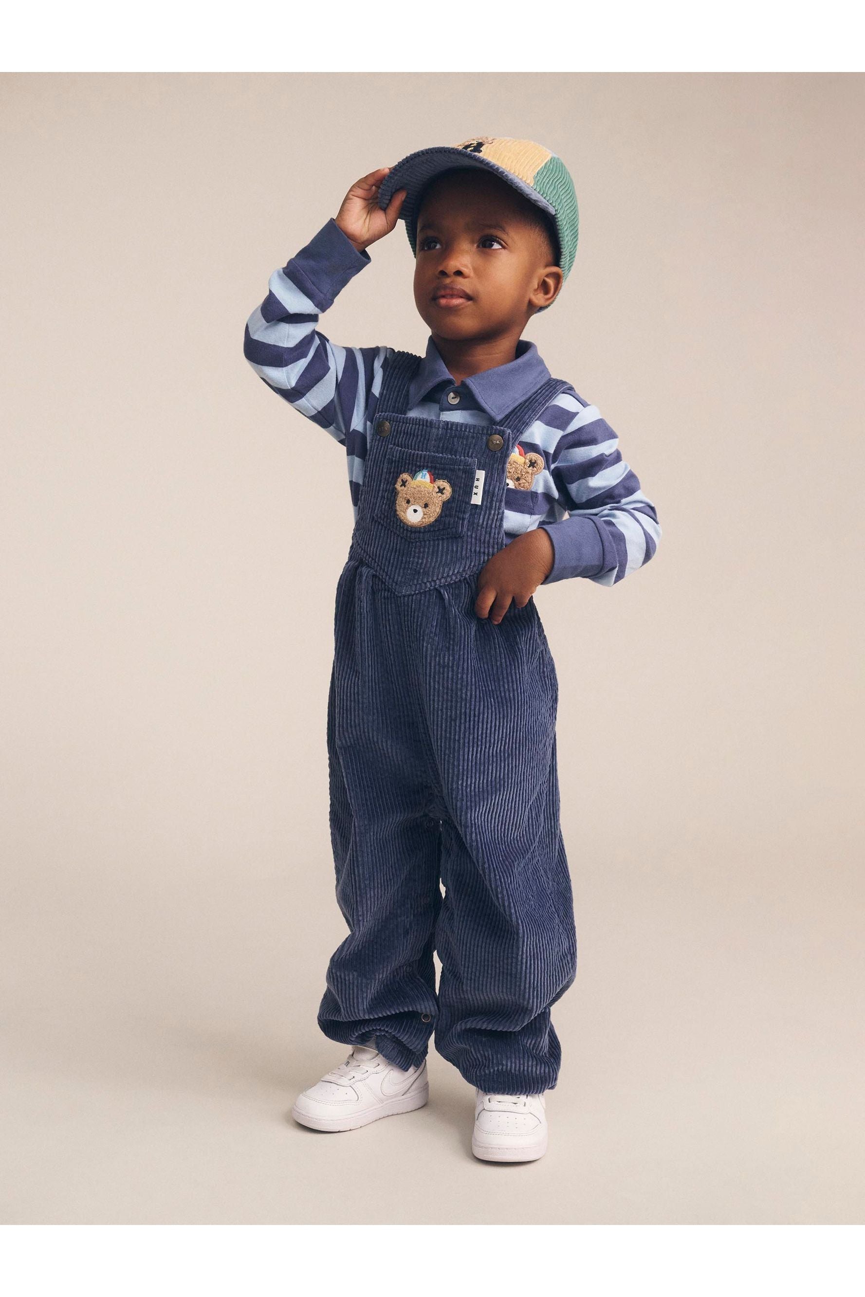 MIDNIGHT CORD OVERALLS