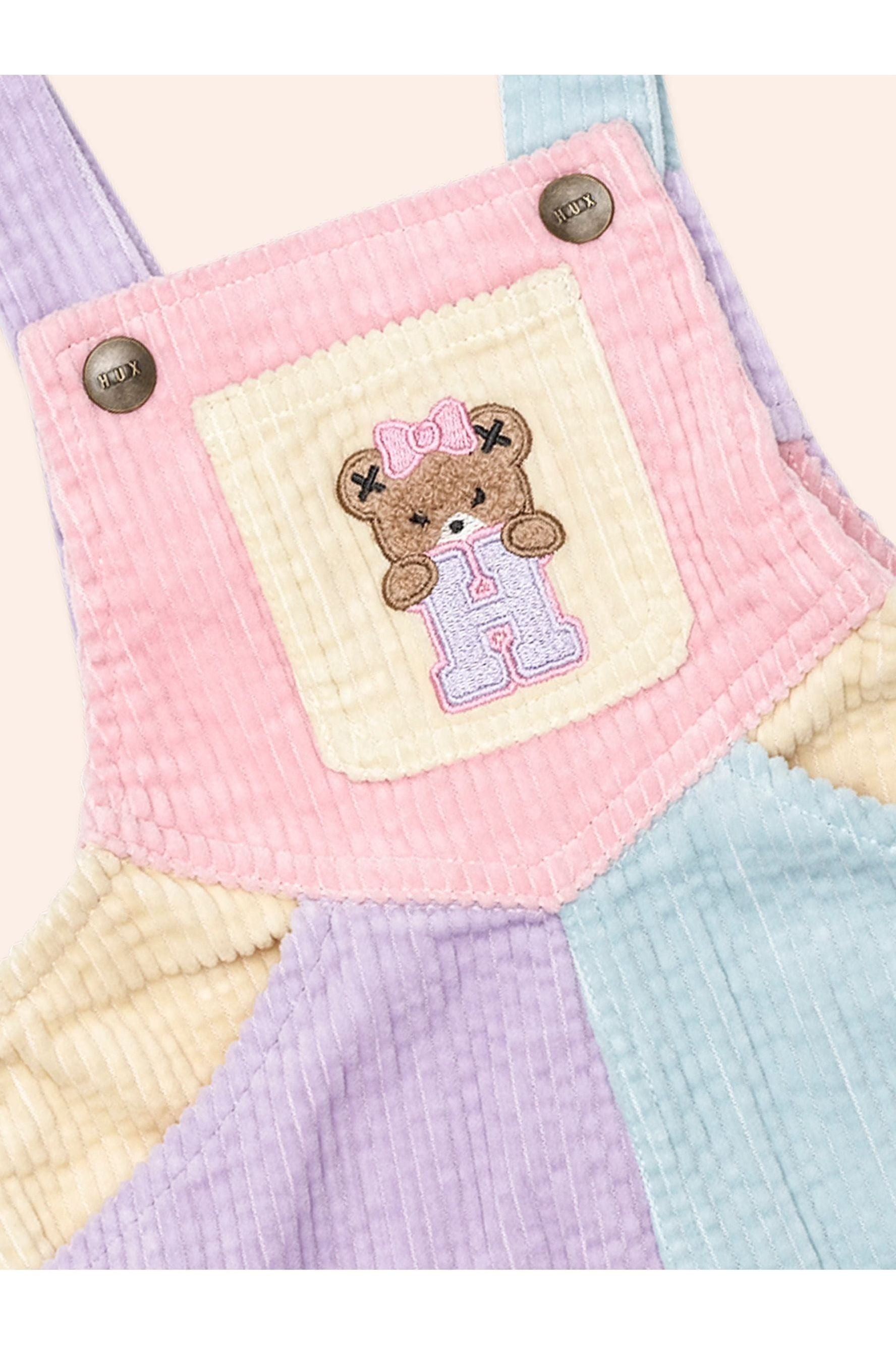 BLUSH COLOUR BLOCK OVERALL