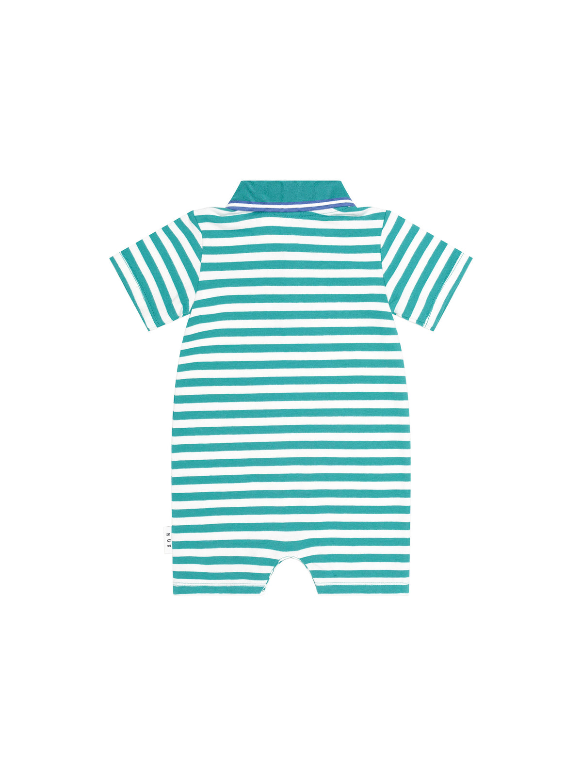 Green Stripe Vacay Hux Romper - image 2