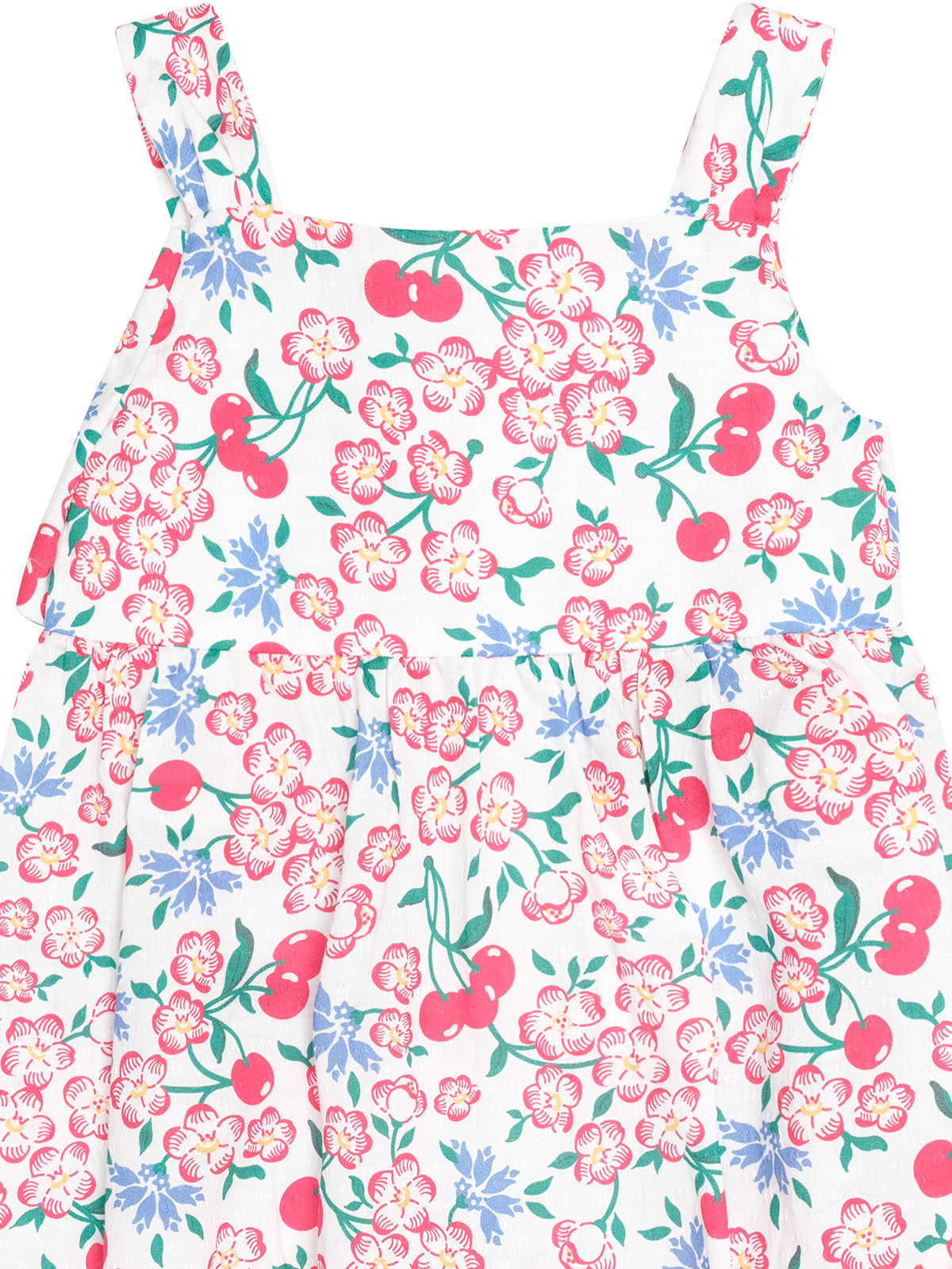 Tropical Floral Tie Romper - image 3