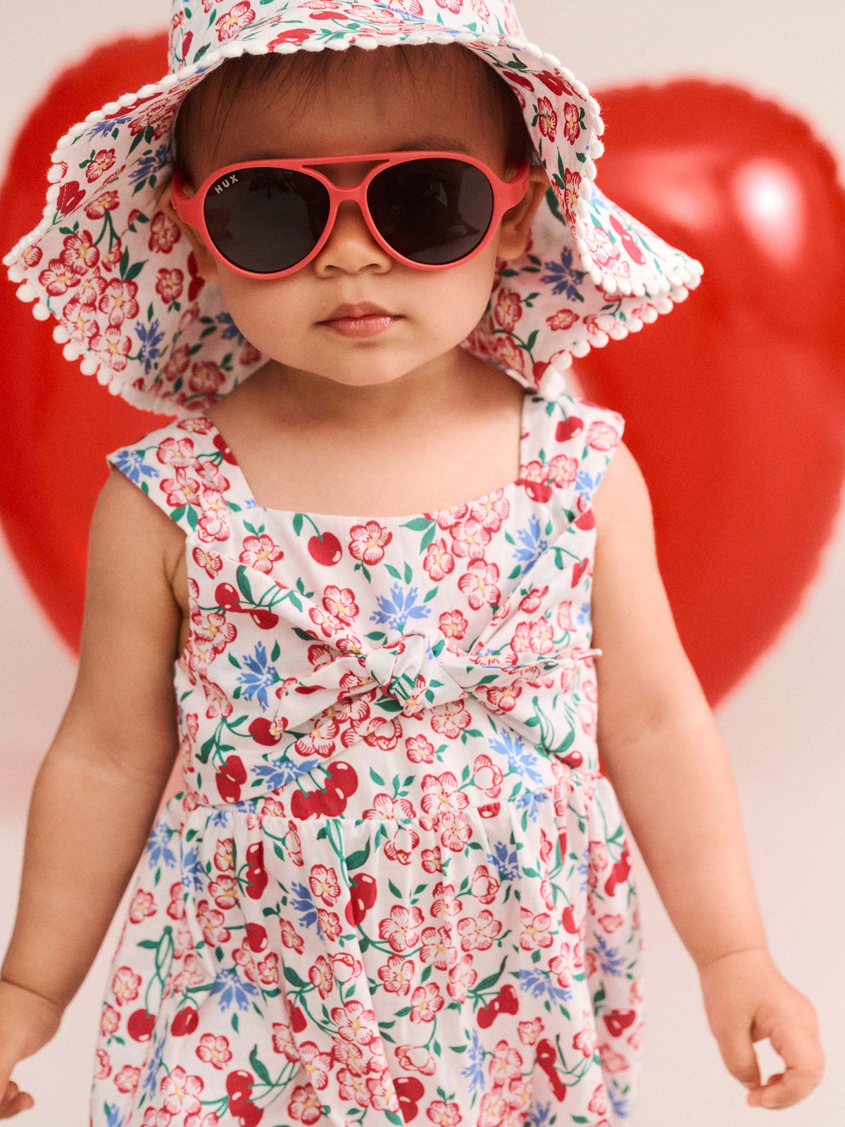 Tropical Floral Tie Romper - image 5