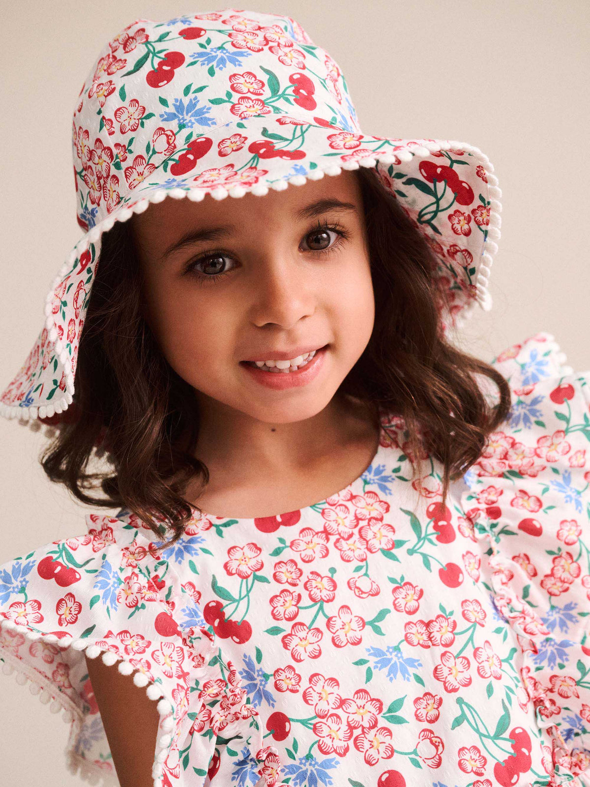 Tropical Floral Bow Back Dress - image 7
