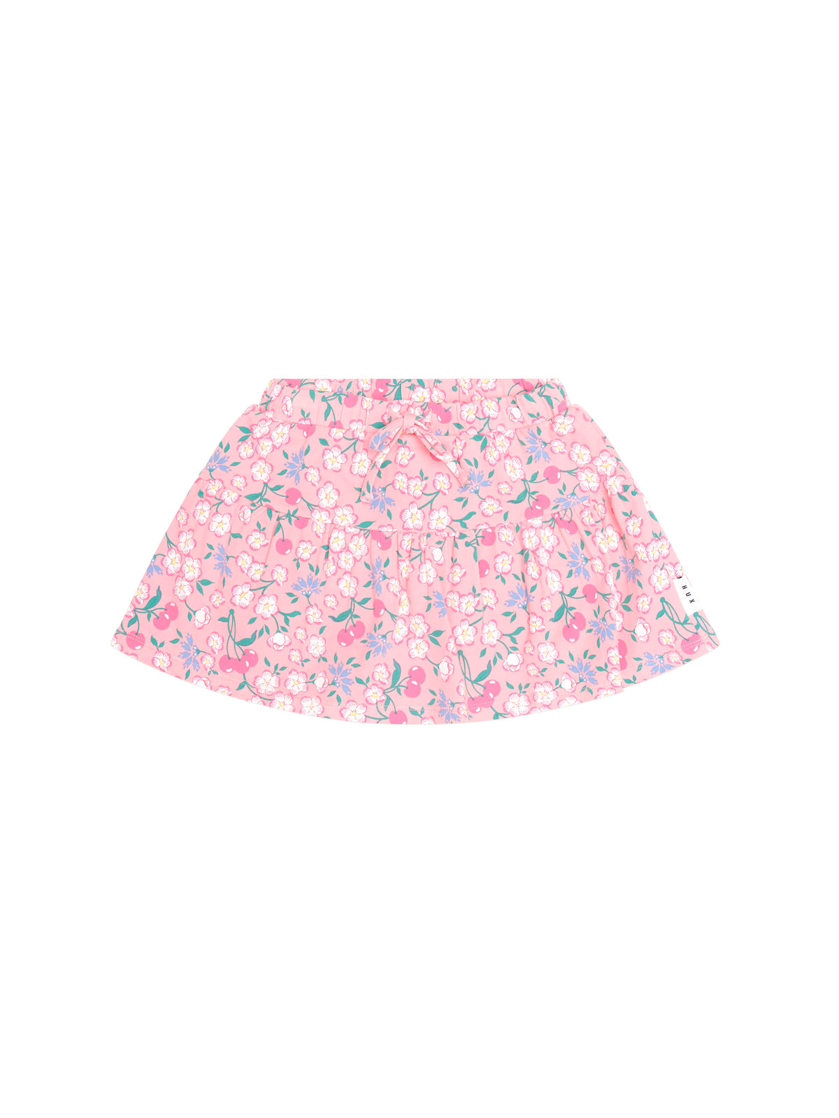 Tropical Cherry Drawstring Skirt