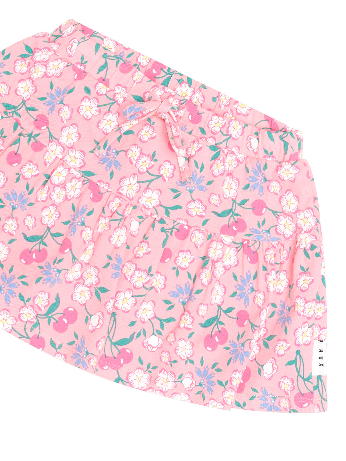 Tropical Cherry Drawstring Skirt - image 3