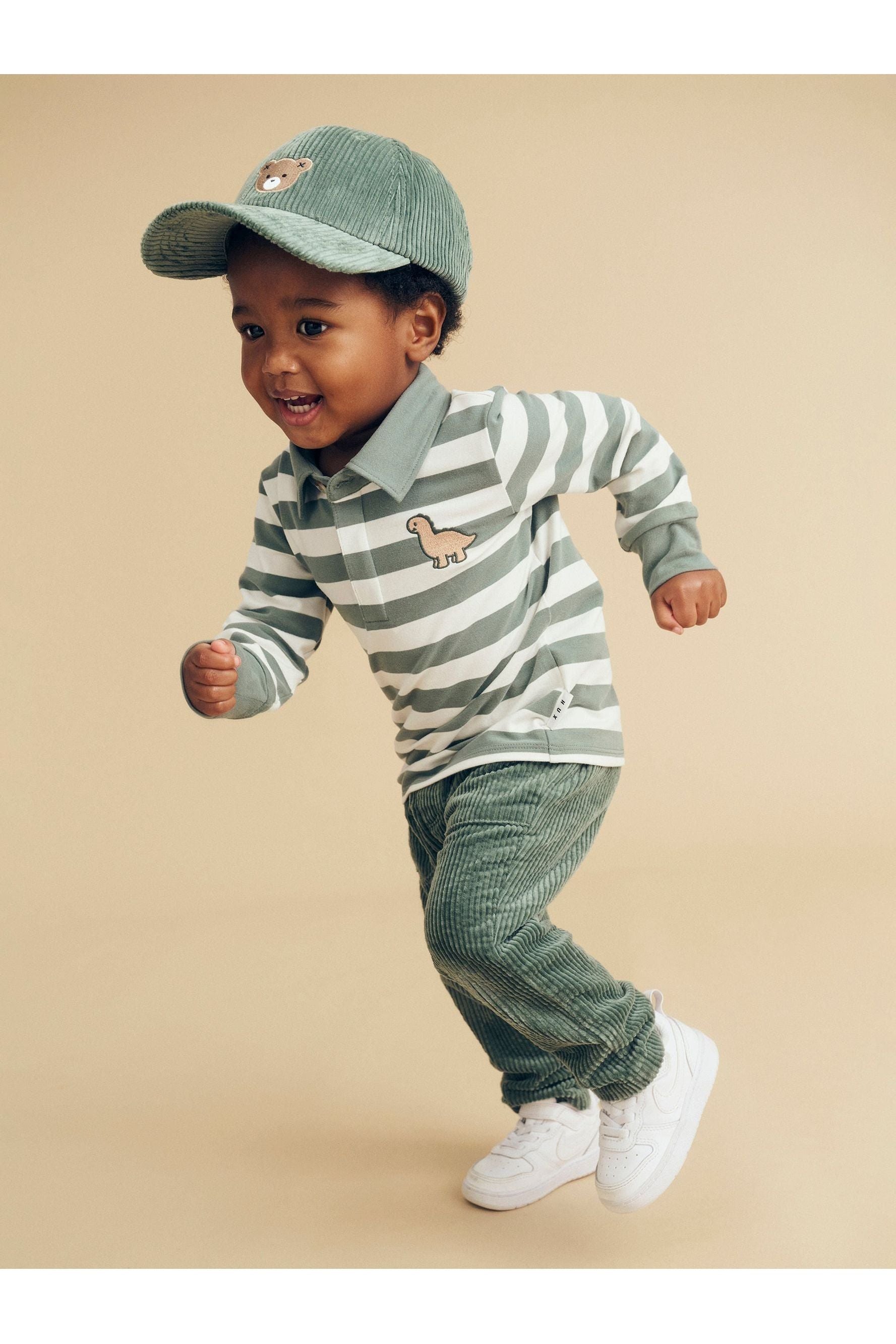 DINO STRIPE POLO