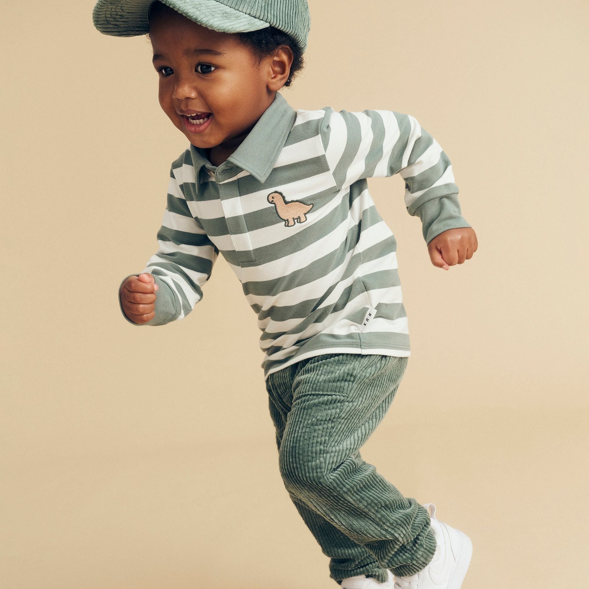 DINO STRIPE POLO