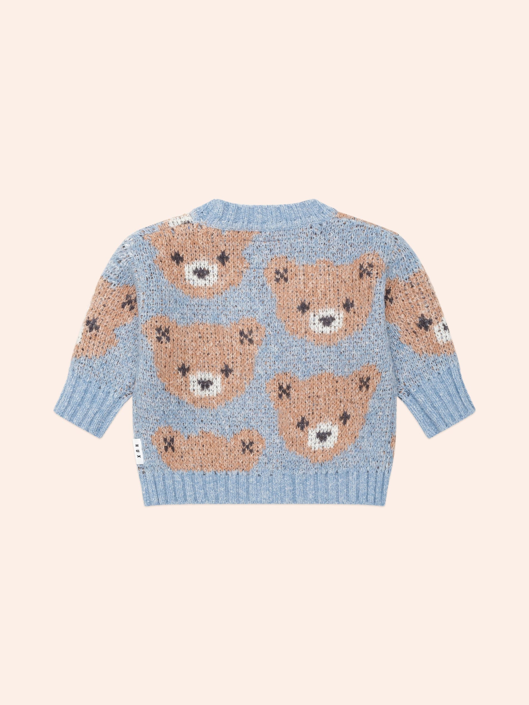 DUSK BLUE HUXBEAR KNIT CARDI