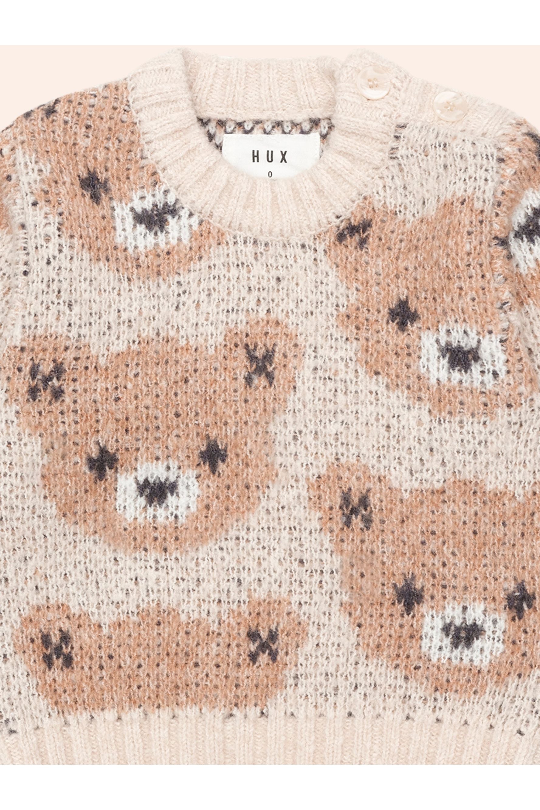 ECRU HUXBEAR KNIT JUMPER