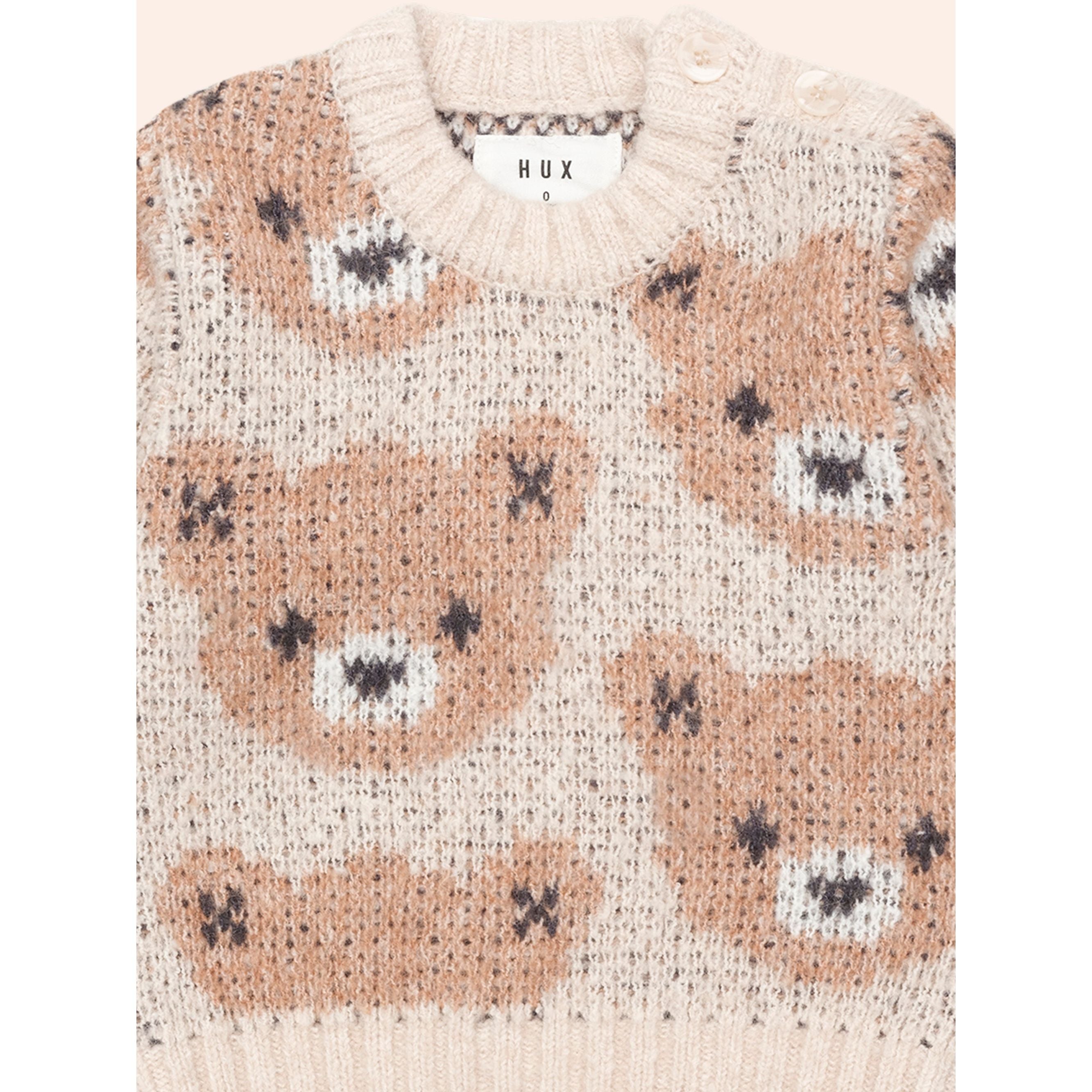 ECRU HUXBEAR KNIT JUMPER