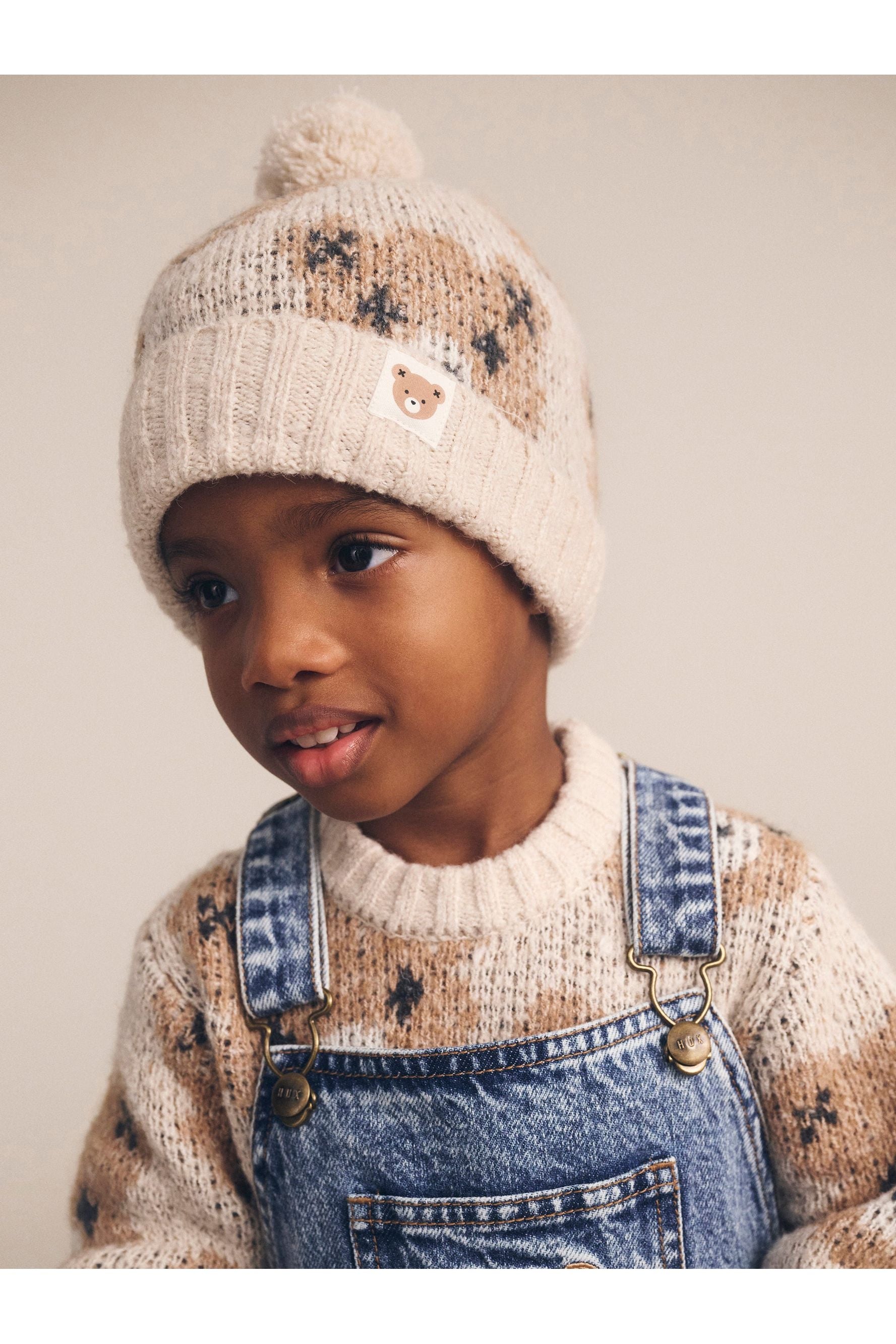 ECRU HUXBEAR KNIT JUMPER